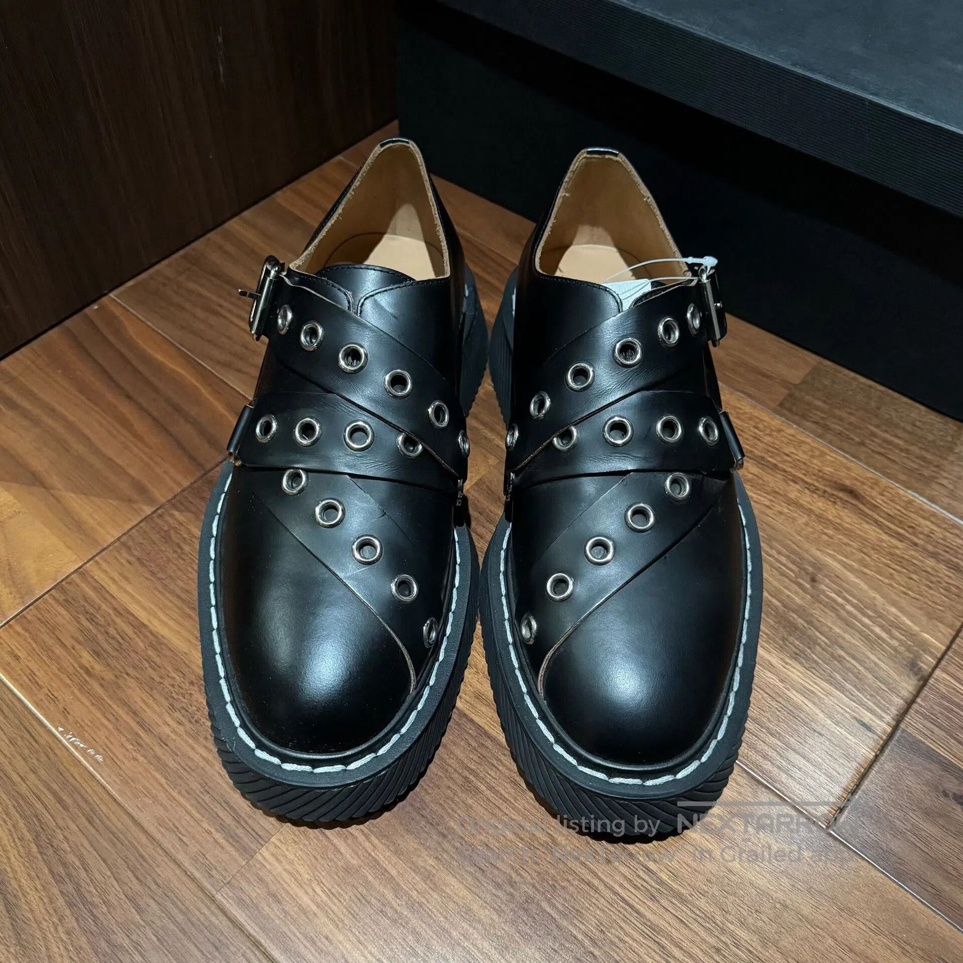 Jil Sander Jil Sander Black Studded Ankle Boots. Size US 8.5 / IT 38.5 - 3 Thumbnail