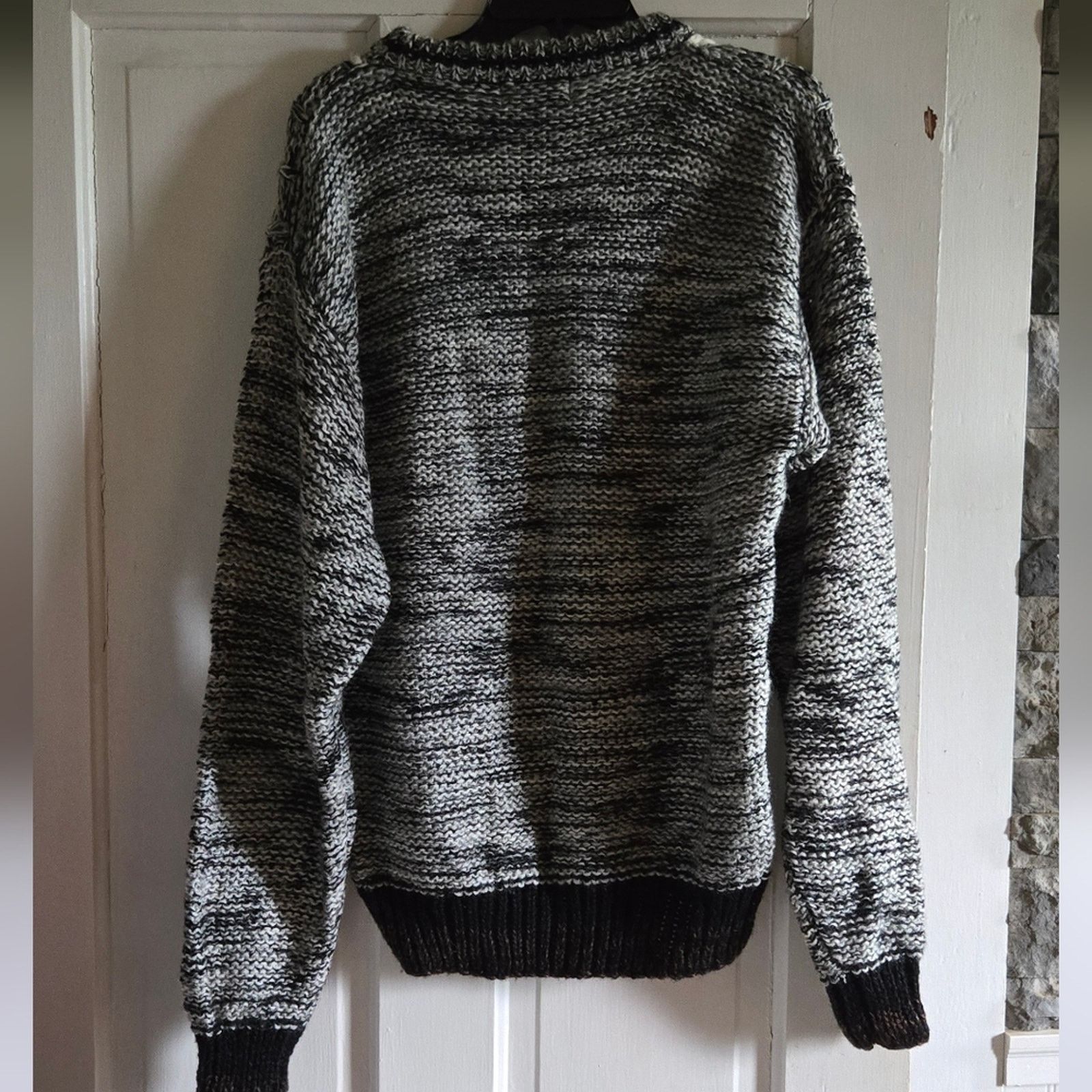 Other Vintage CC Sport acrylic and leather trim sweater, size L Size US L / EU 52-54 / 3 - 2 Thumbnail