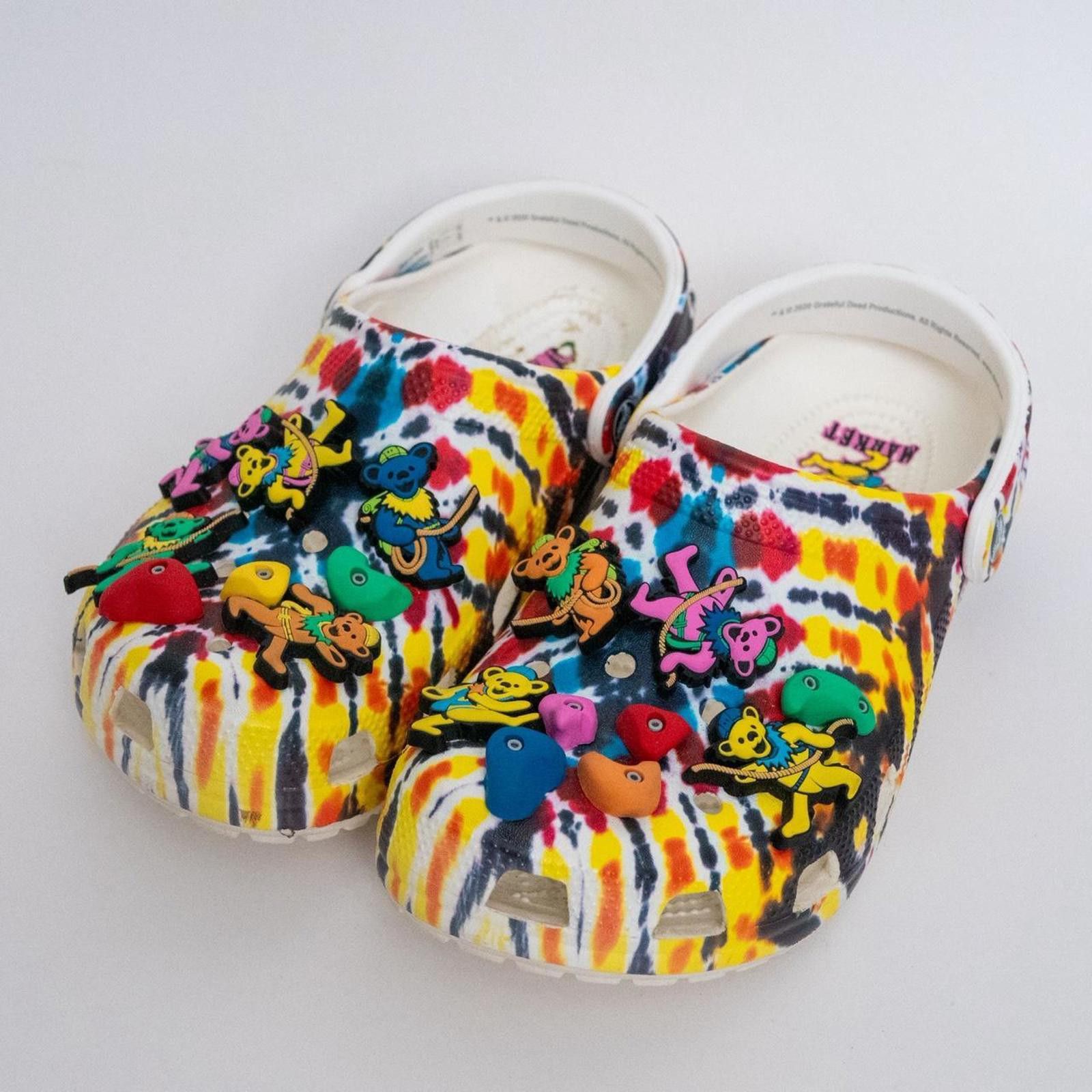 Crocs Crocs x Grateful Dead multi-coloured Clogs Size US 7 / EU 40 - 2 Thumbnail