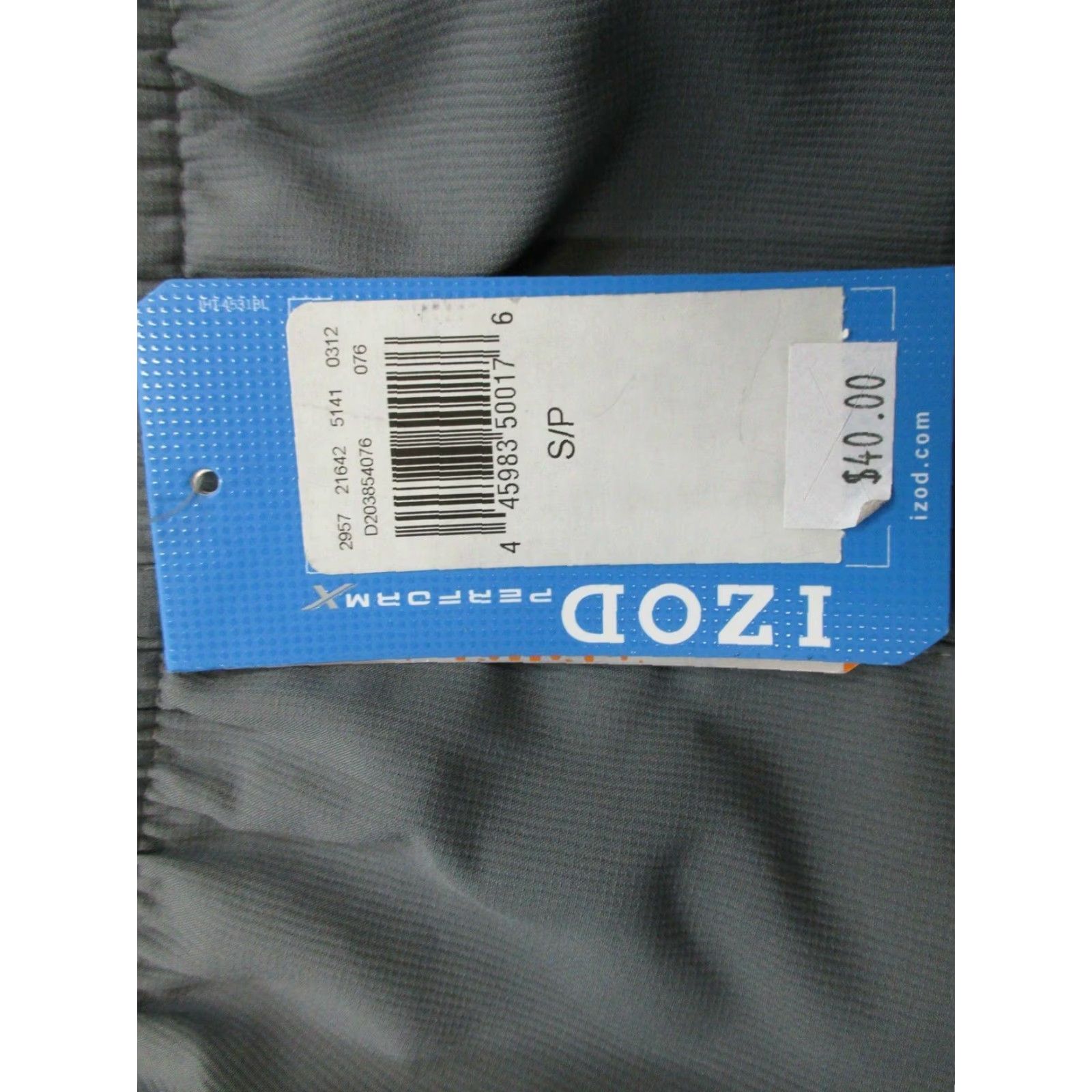 Izod IZOD Men's S Athletic Cycling Running PERFORMANCE Gray Shorts Size US 29 - 4 Thumbnail