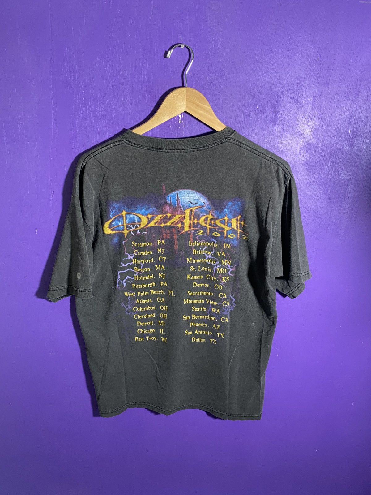 Band Tees × Vintage Vintage 2002 Ozzfest Ozzy face faded t-shirt Size US L / EU 52-54 / 3 - 2 Thumbnail