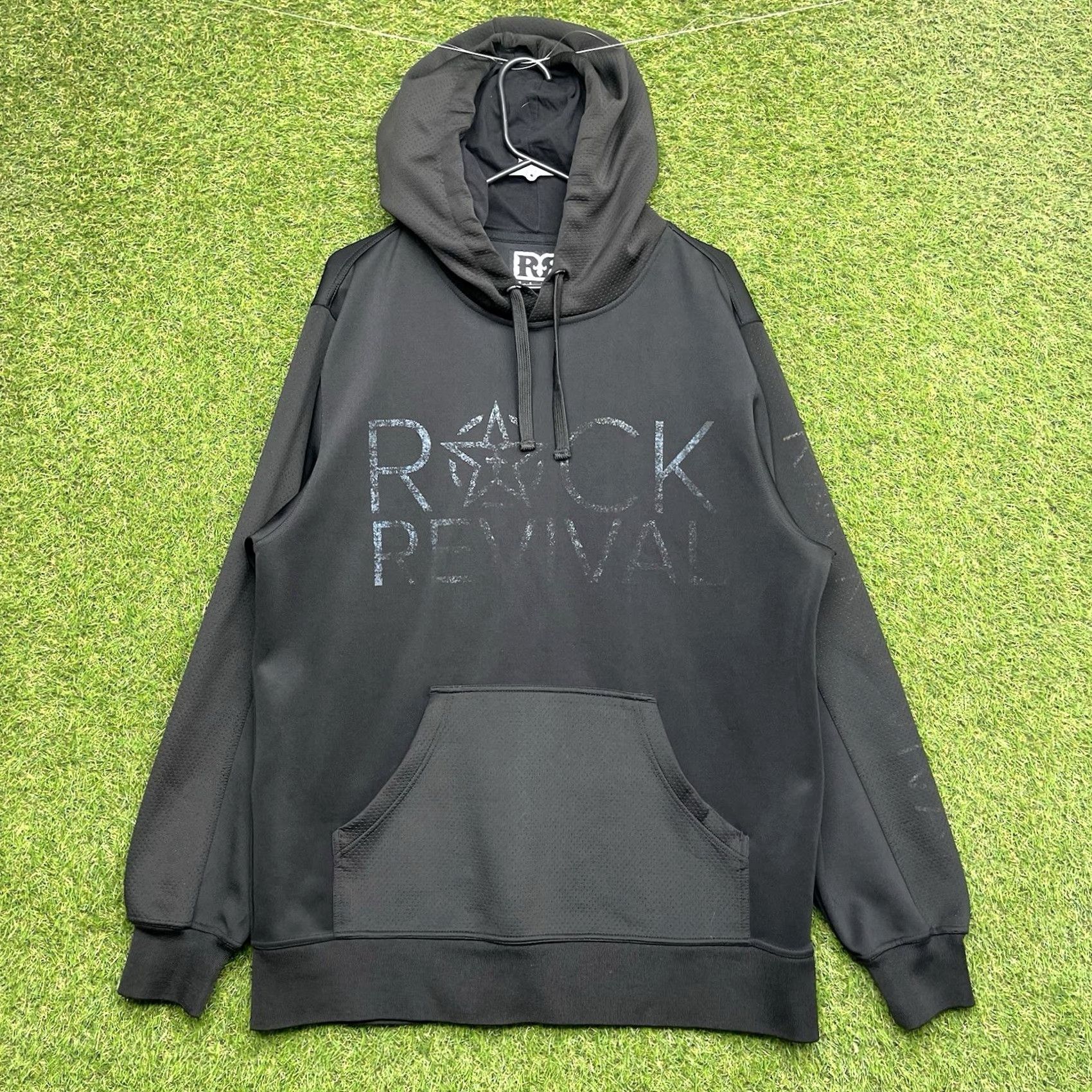 Vintage Rock Revival Hoodie Mens Large Buckle Hooded Pullover Black Rock Vintage? No Size US L / EU 52-54 / 3 - 2 Thumbnail