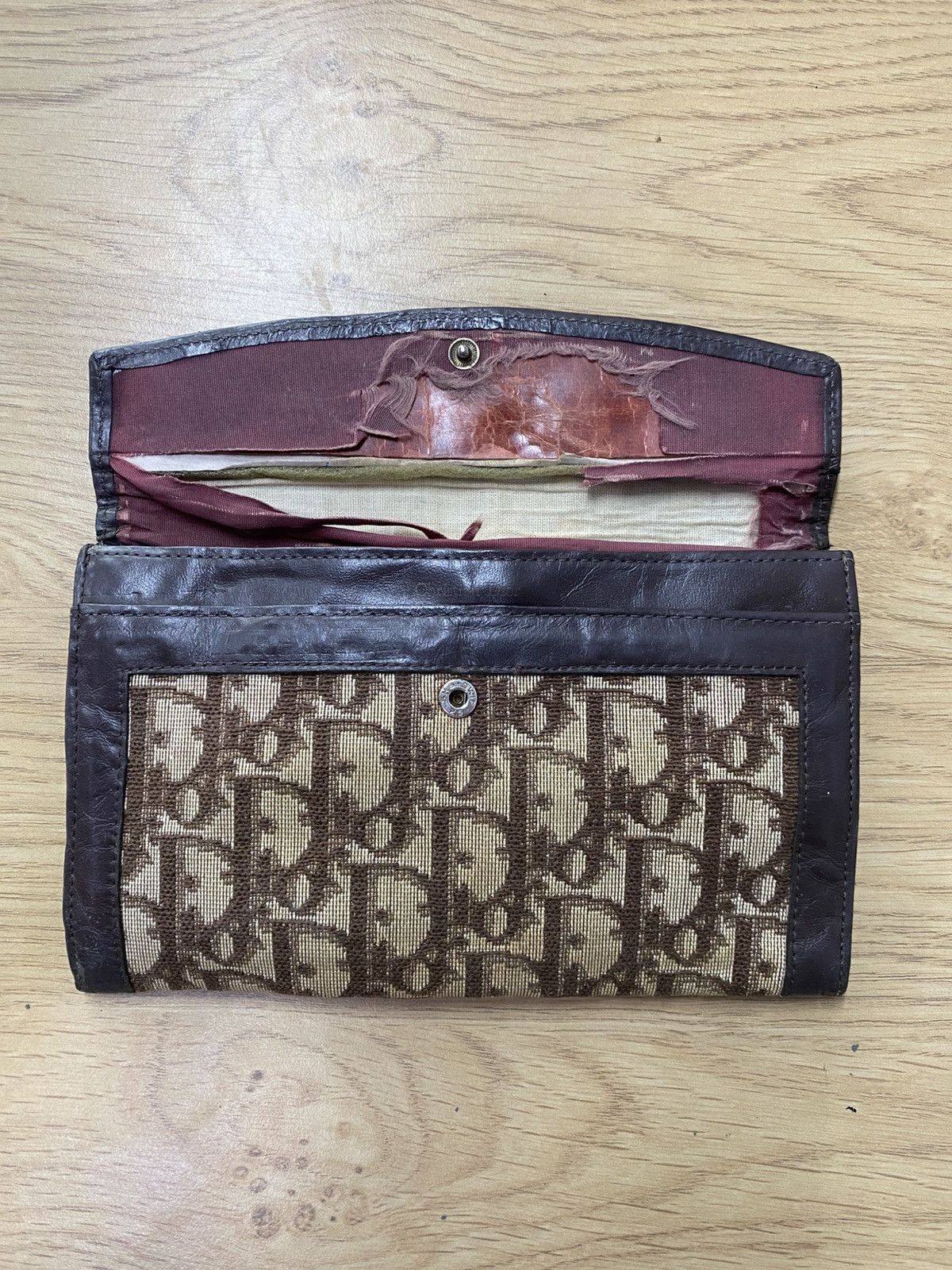 Christian Dior Monsieur vintage Christian Dior Trotter monogram long wallet Size ONE SIZE - 3 Thumbnail