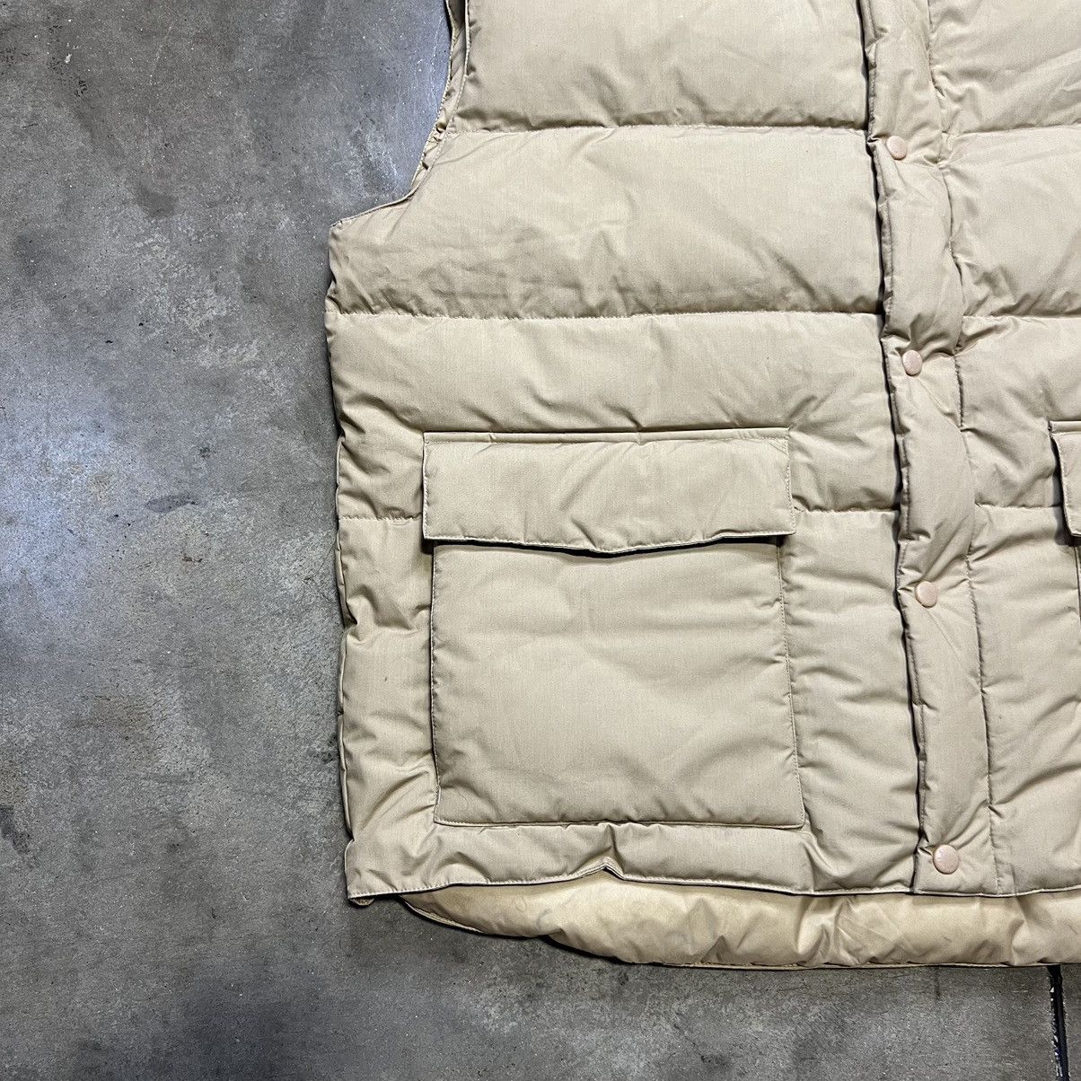 Vintage Vintage 90s Puffer Vest Button Up Down Utility Gorpcore Boxy Size US XL / EU 56 / 4 - 4 Thumbnail