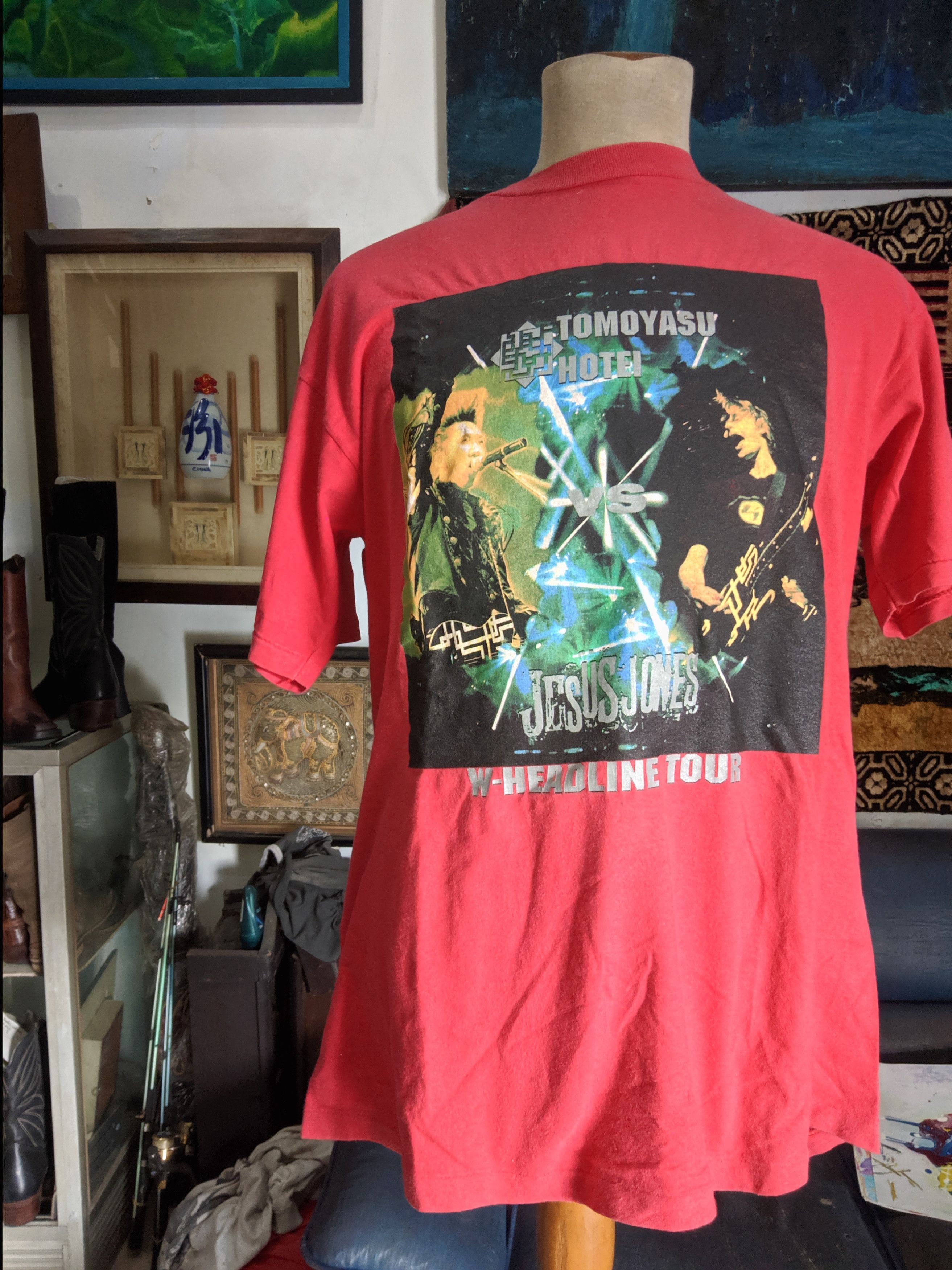 Band Tees 🍻 90s 'JESUS JONES L,The Cure Smashing Pumpkins Nirvana Size US L / EU 52-54 / 3 - 1 Thumbnail