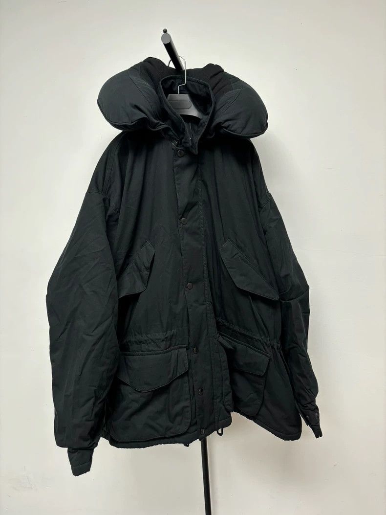 Balenciaga Balenciaga size 4 Black Pillow Drawstring Cotton Jacket Size US M / EU 48-50 / 2 - 1 Thumbnail