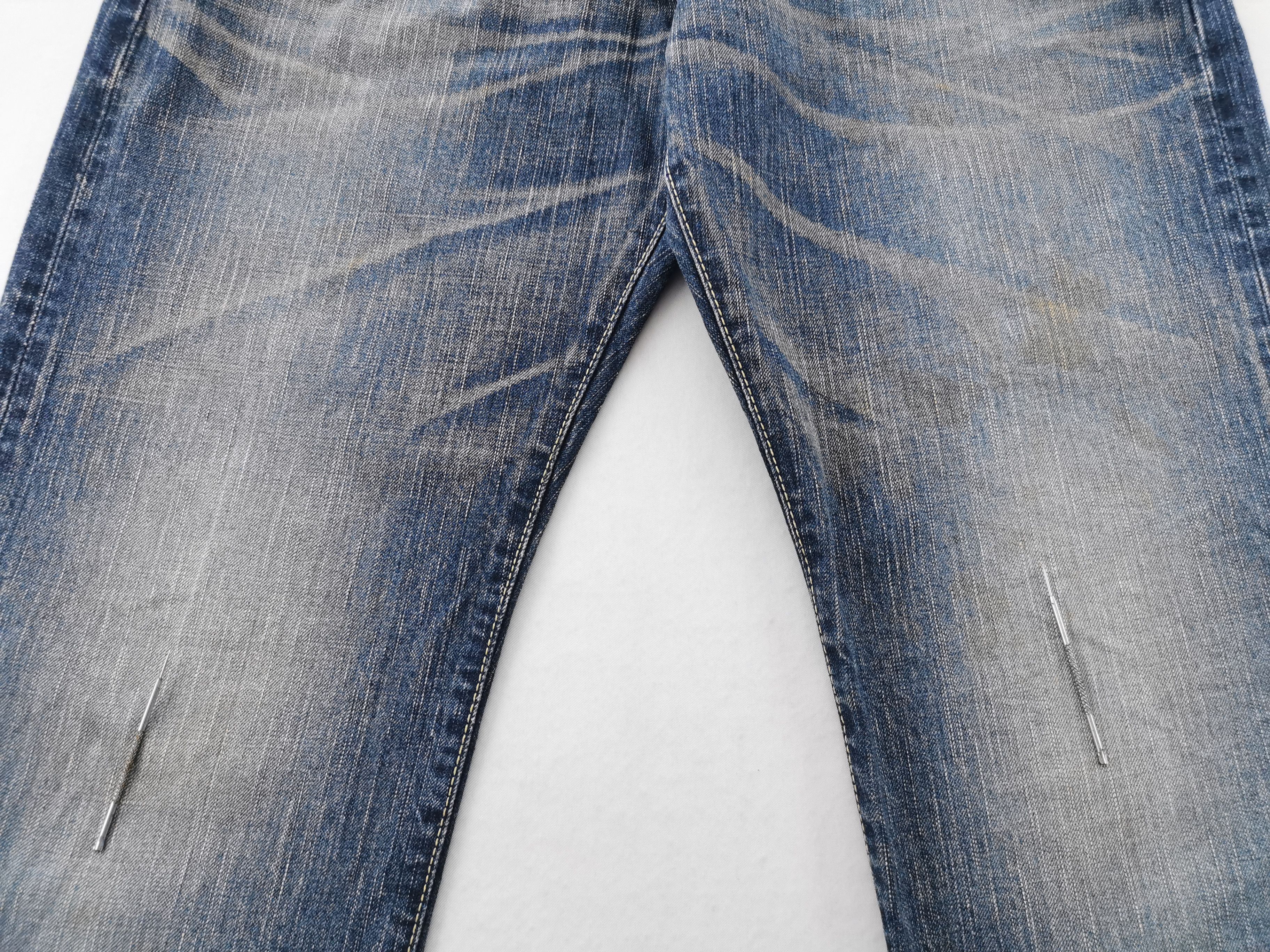Edwin Distressed Vintage Edwin 505Z Selvedge Denim Made In Japan Size US 30 / EU 46 - 8 Thumbnail