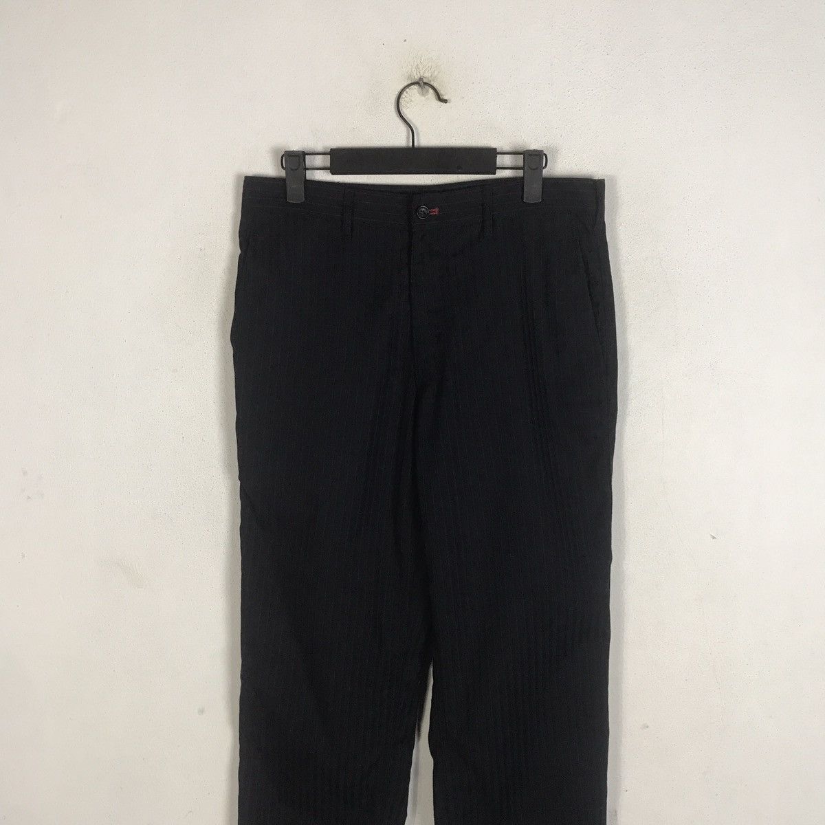 Comme des Garcons Homme AD2008 Comme des Garçons Homme Archive Black Trousers Size US 32 / EU 48 - 3 Thumbnail