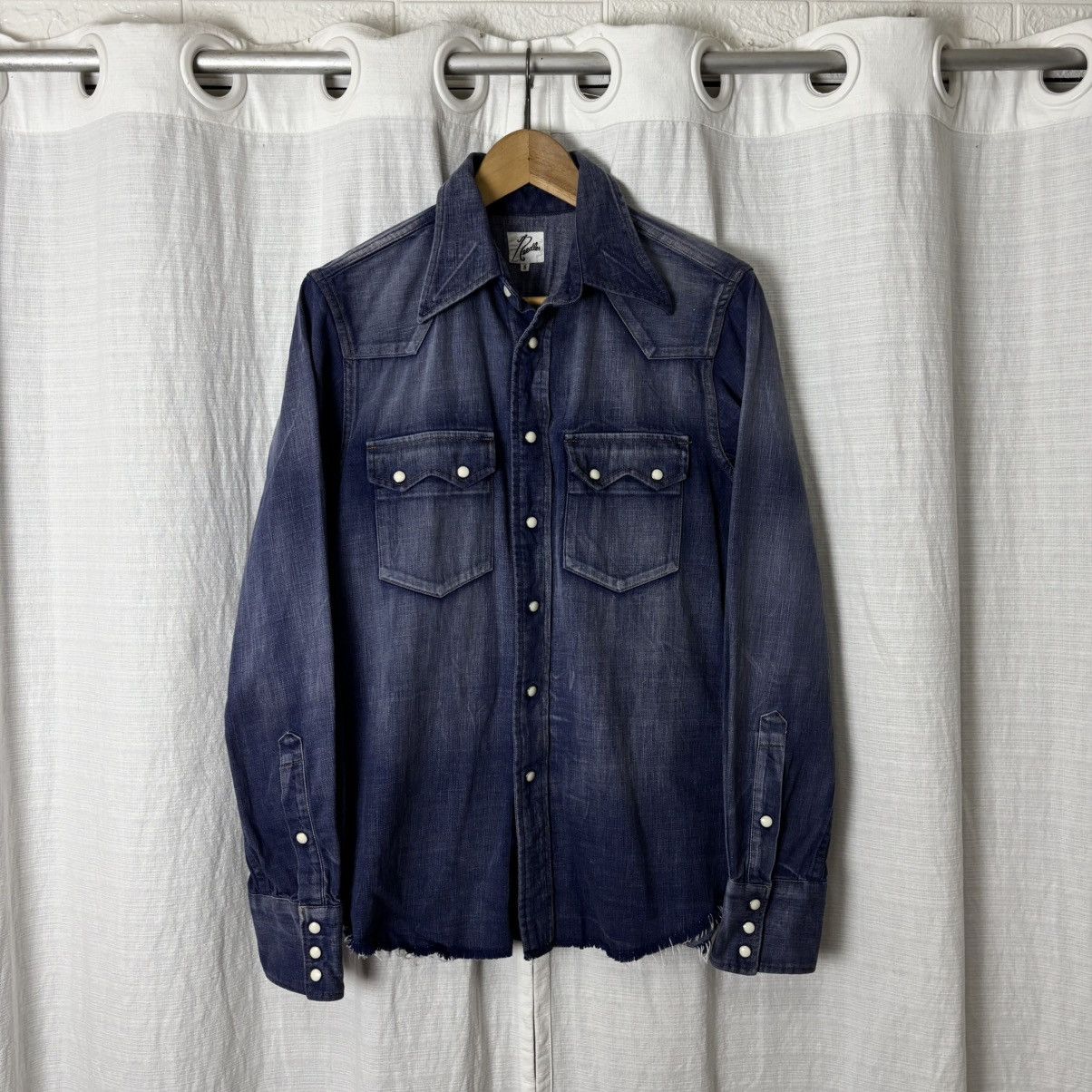 Needles Needles denim western shirt Size US S / EU 44-46 / 1 - 1 Thumbnail