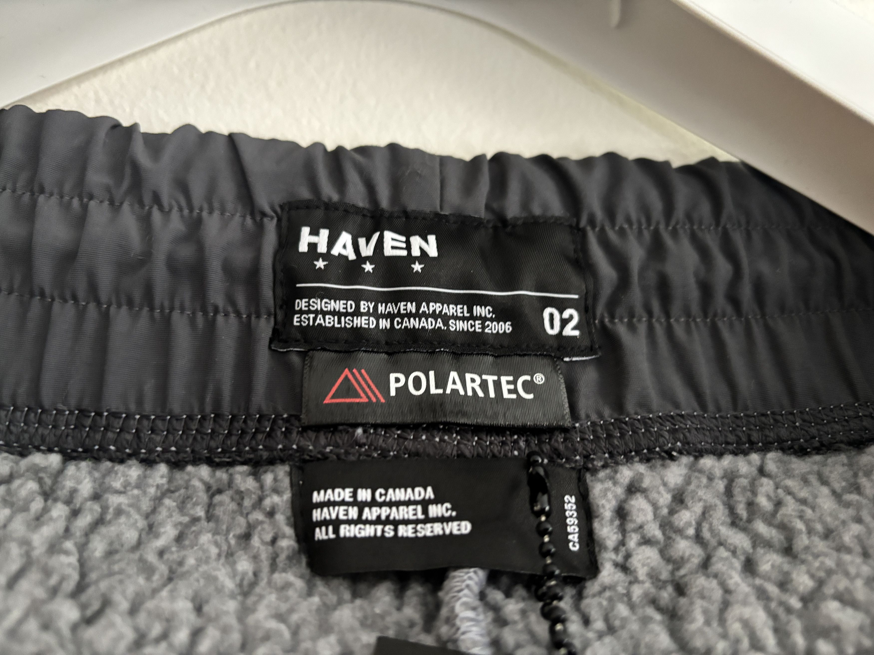 Haven $375 BNWT Polartec Grey Military Fleece Pants Size 2 31-33 Size US 32 / EU 48 - 10 Thumbnail