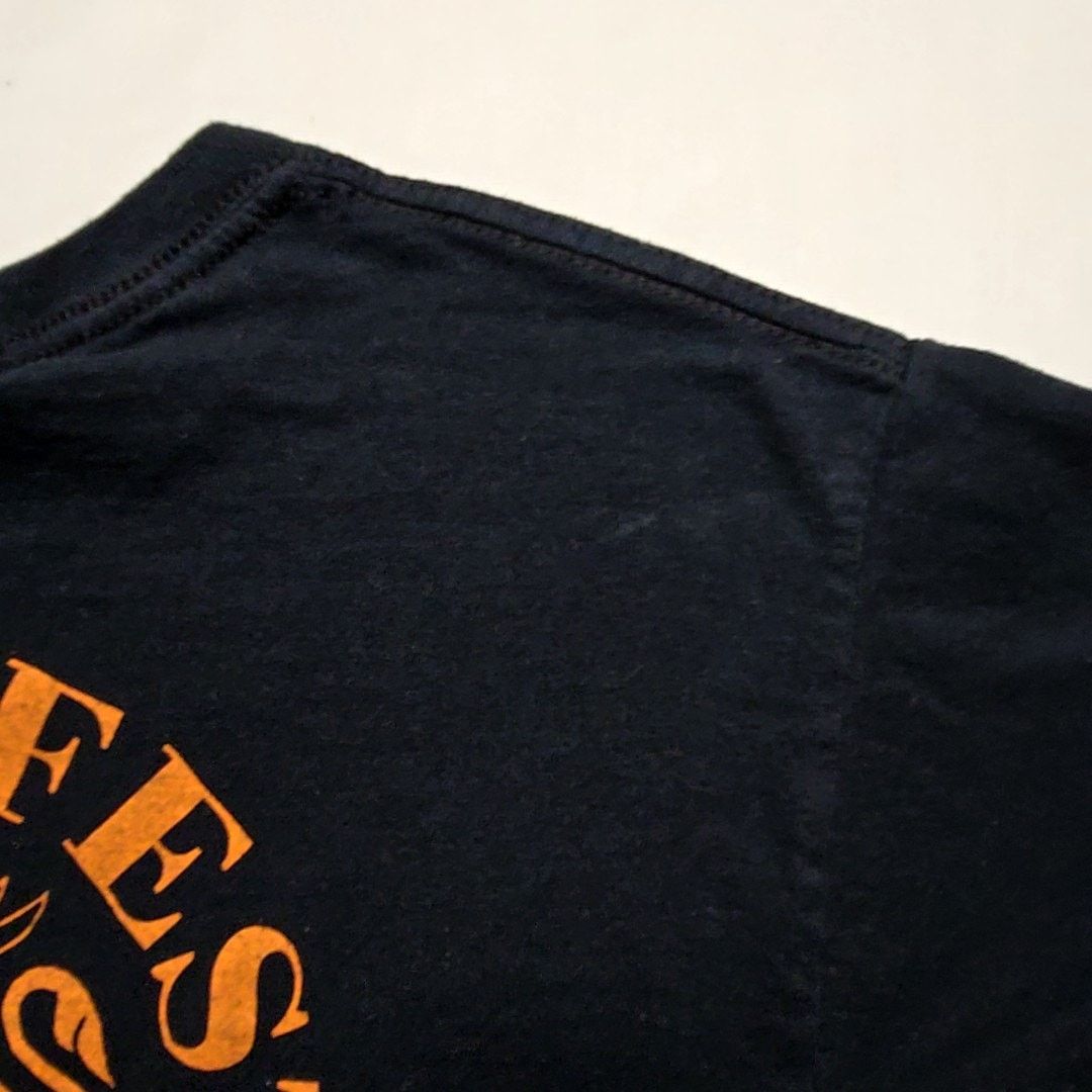 Gildan Ravello Festival Graphic Tee Black Orange Small Shirt Size US S / EU 44-46 / 1 - 3 Thumbnail