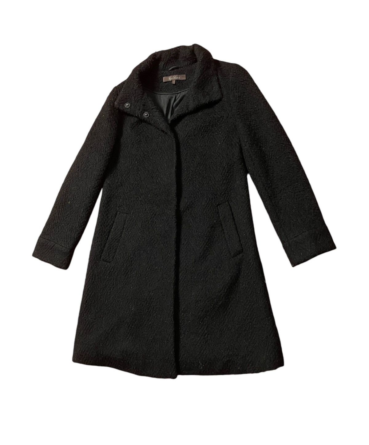 Designer × Max Mara Max Mara Wool Long Jacket Size M / US 6-8 / IT 42-44 - 2 Thumbnail