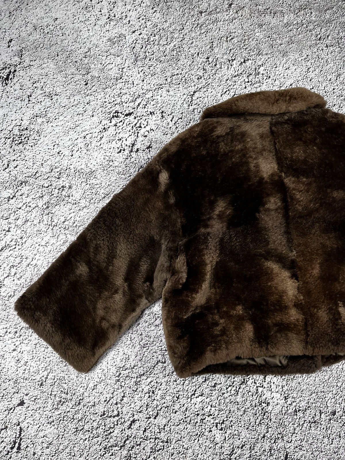 Vintage Vintage Y2K real Fur cropped coat jacket AvantGarde 0Os Size S / US 4 / IT 40 - 12 Thumbnail