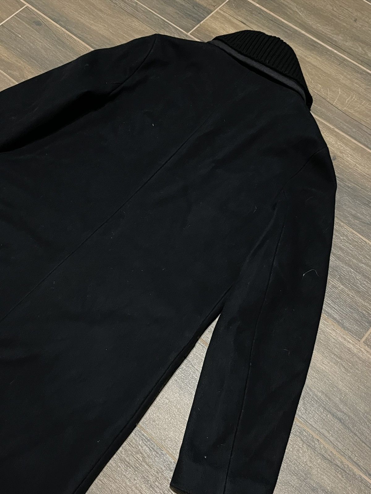 Sandro Sandro paris classic black wool coat jacket Size US S / EU 44-46 / 1 - 7 Thumbnail