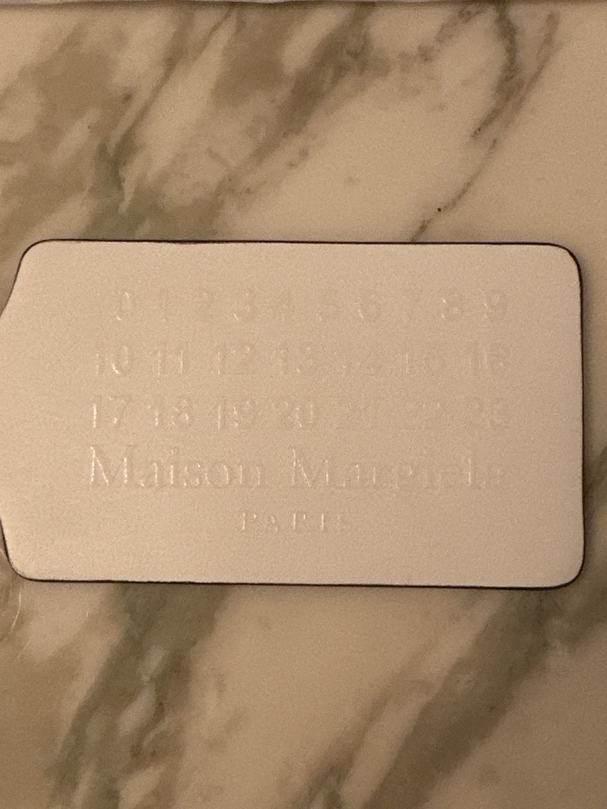 Maison Margiela Margiela Luggage Travel Tag Size ONE SIZE - 1 Thumbnail