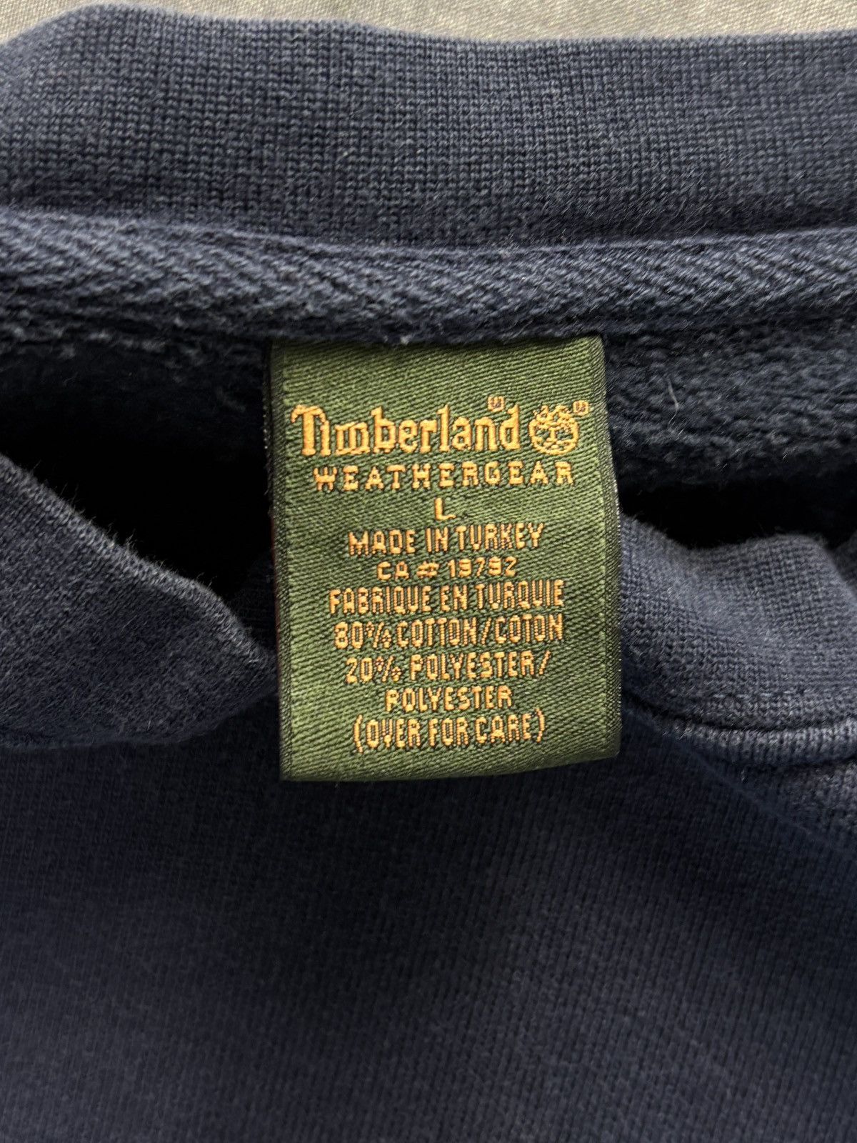 Timberland Vintage Timberland Sweatshirt 90s Crewneck Pullover Sweater Size US L / EU 52-54 / 3 - 4 Thumbnail