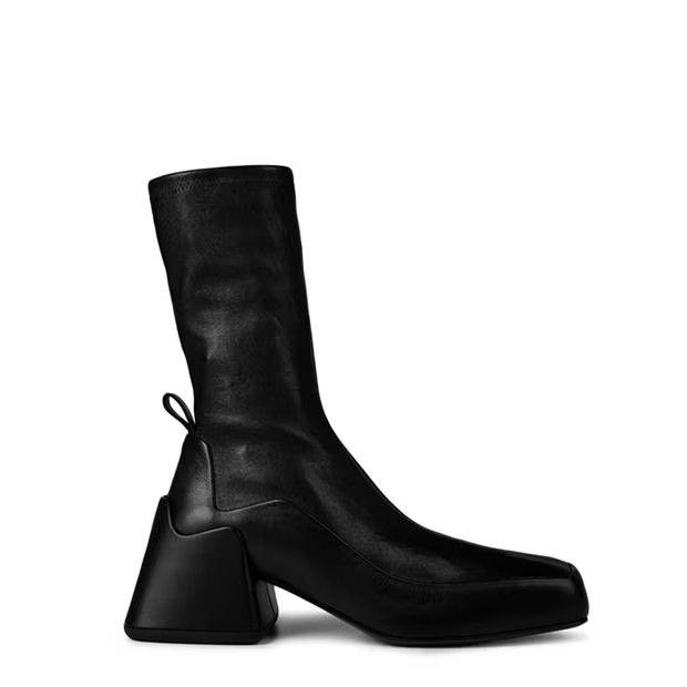 Jil Sander o1g2r1mq1024 Ankle Boots in Black Size US 7 / IT 37 - 1 Thumbnail