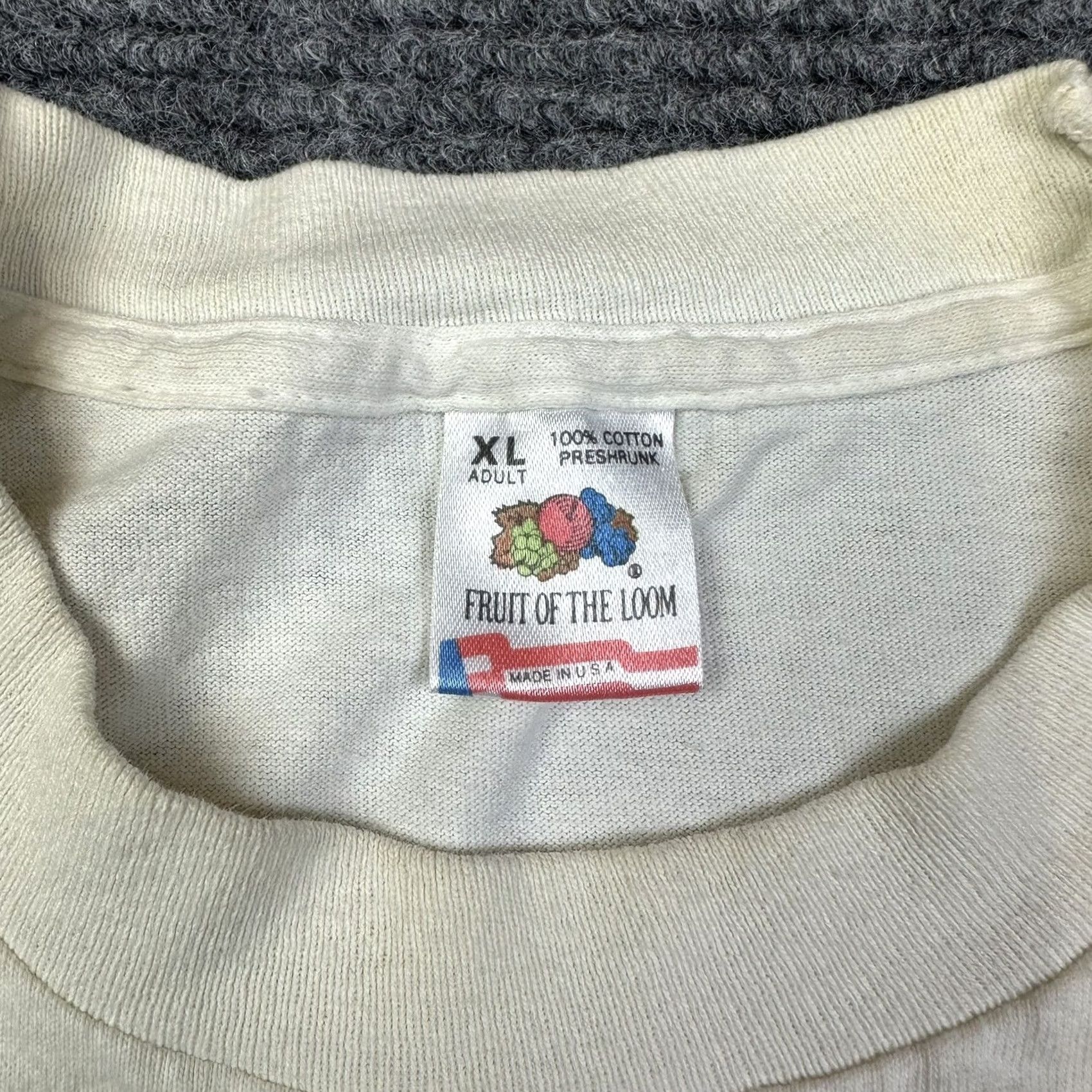 Fruit Of The Loom VINTAGE 90s Adult XL Cinco De Mayo Parrot Corona Beer Single Stitch T-Shirt Size US XL / EU 56 / 4 - 2 Thumbnail