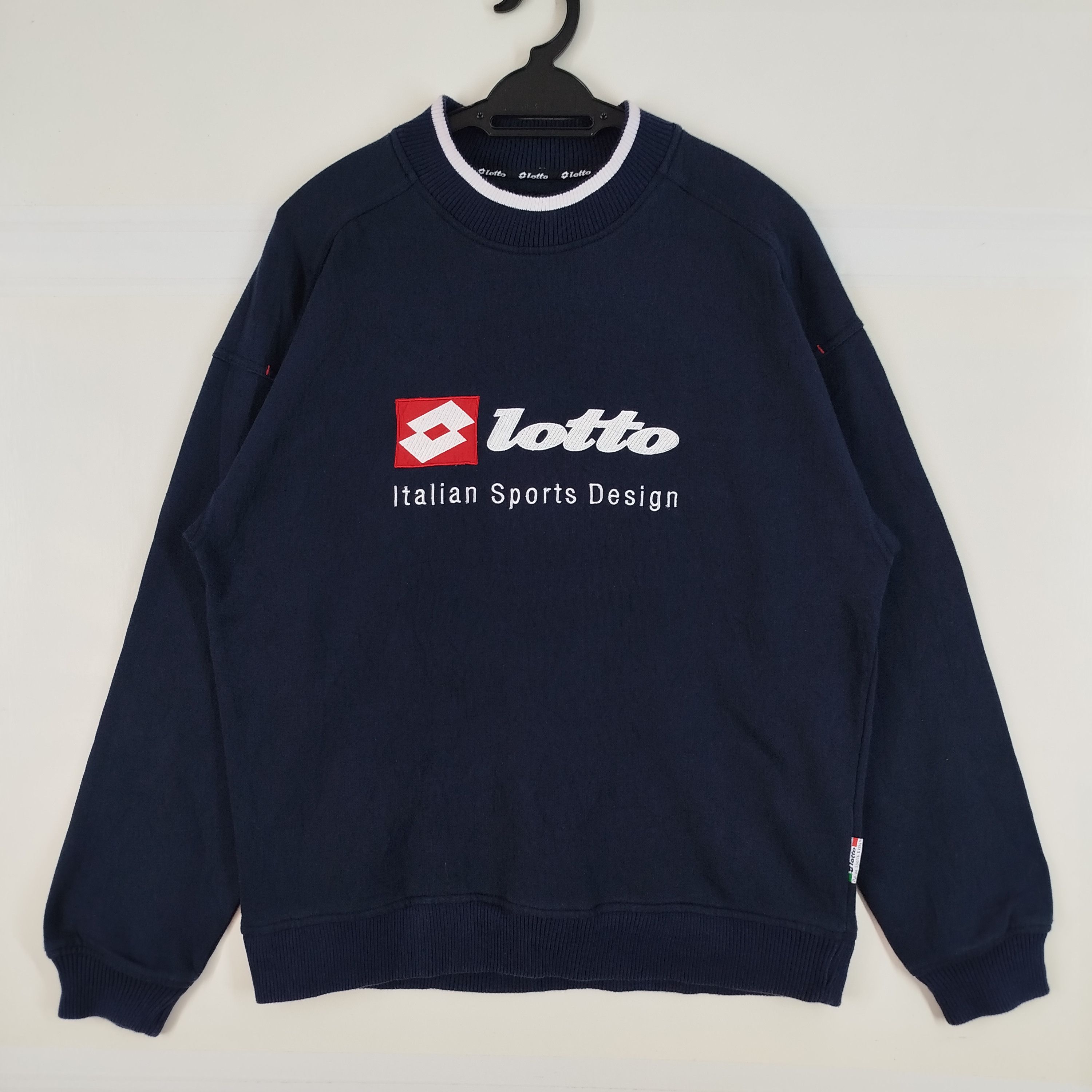 Lotto Sport Lotto Italian Sport Design Embroidery Big Logo Size US L / EU 52-54 / 3 - 1 Thumbnail
