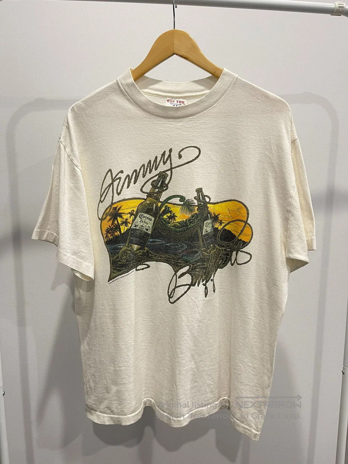 Vintage Jimmy Buffett 1995 Domino College Tour. Size US XL / EU 56 / 4 - 1 Thumbnail