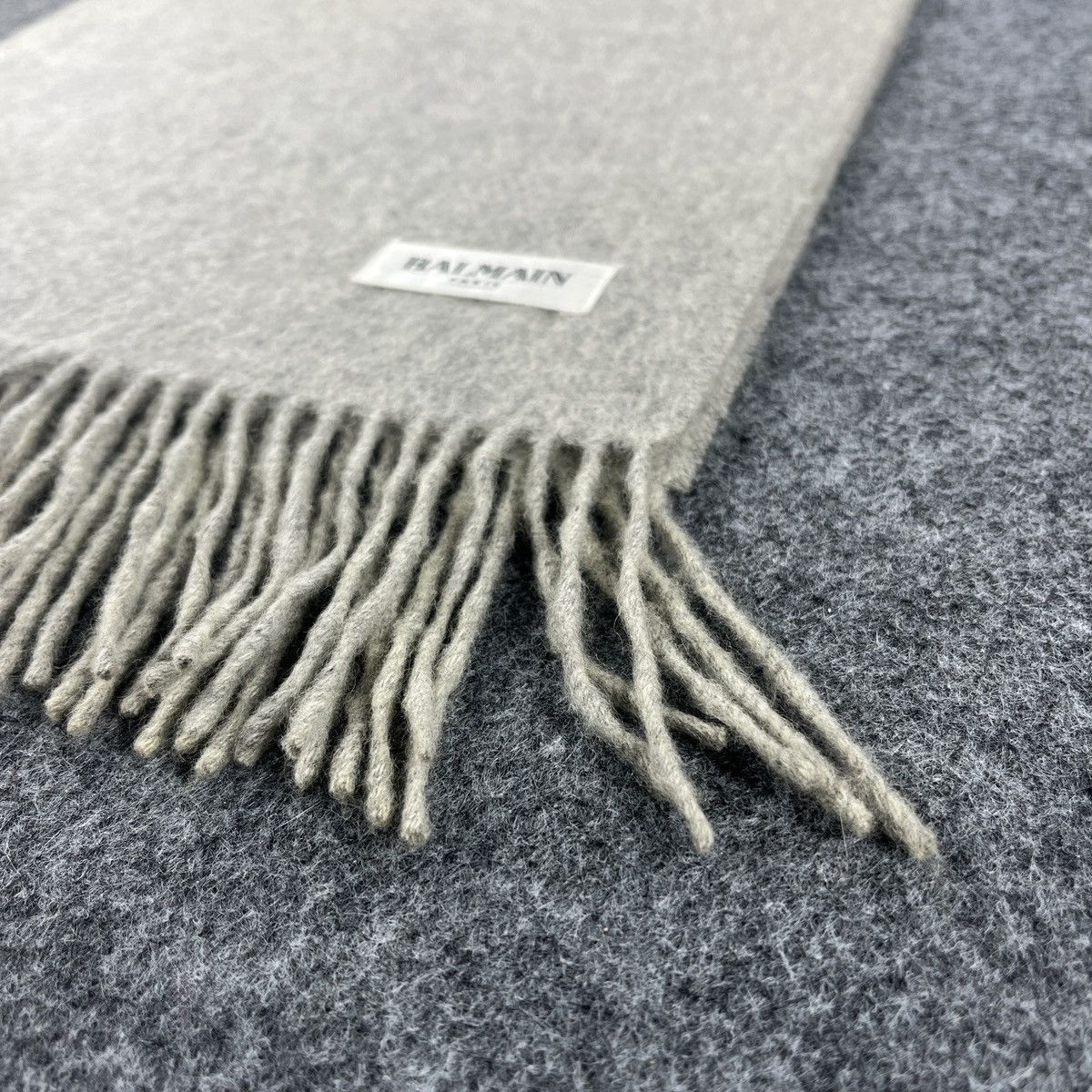 Pierre Balmain × Vintage Vintage Balmain Scarf / Muffler / Neckwear T1420 Size ONE SIZE - 6 Thumbnail