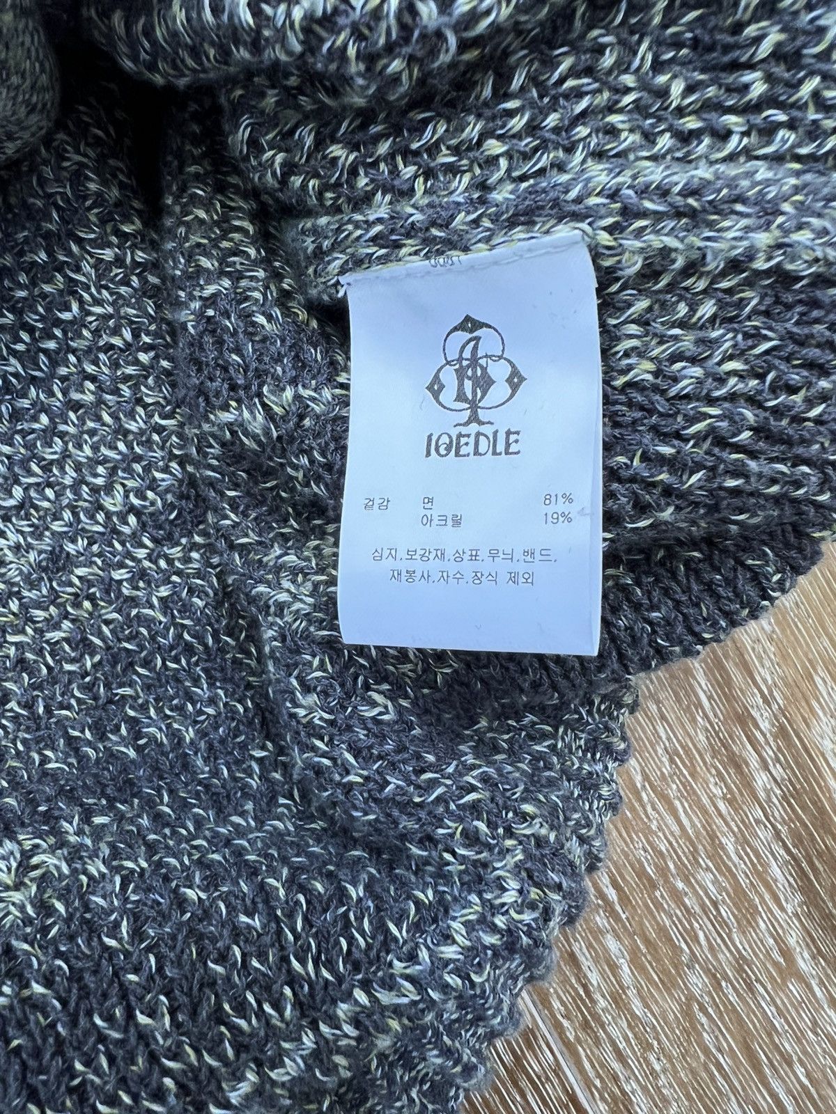 Vintage IOEDLE Mosaic City Knit Vest Cardigan Size US M / EU 48-50 / 2 - 3 Thumbnail