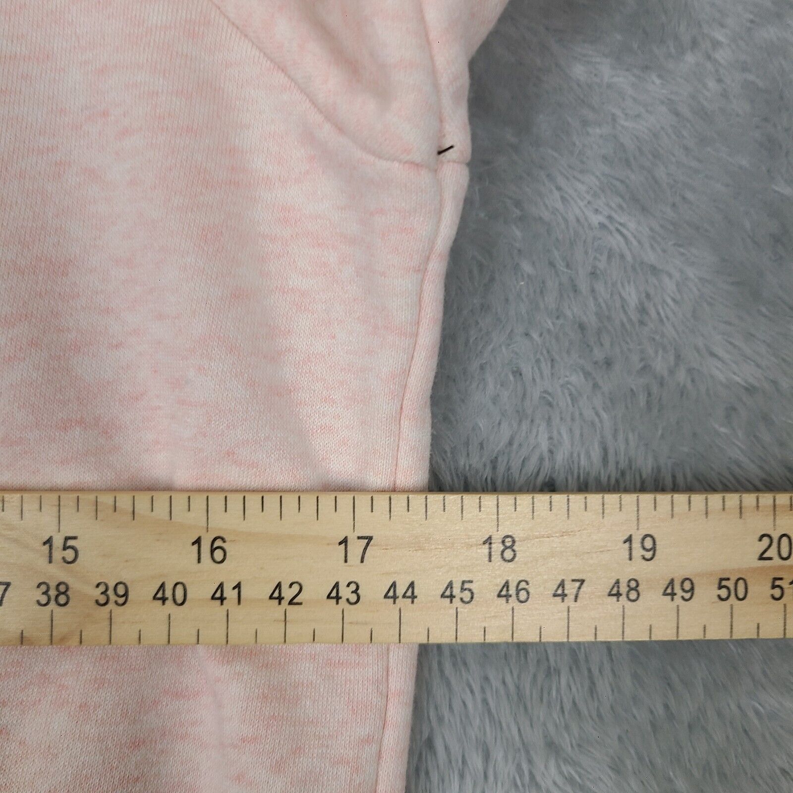 Nike Womens Nike Pull Over Hoodie Size XS Thick PEACH PINK G9 Size XS / US 0-2 / IT 36-38 - 5 Thumbnail