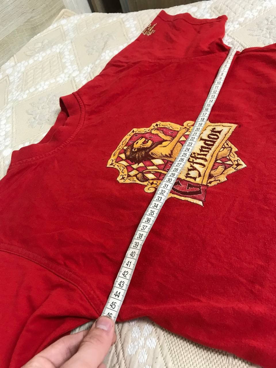 Warner Bros 🔥 2001 Harry Potter Gryffindor Hogwarts School RARE T Shirt Size US XS / EU 42 / 0 - 13 Thumbnail