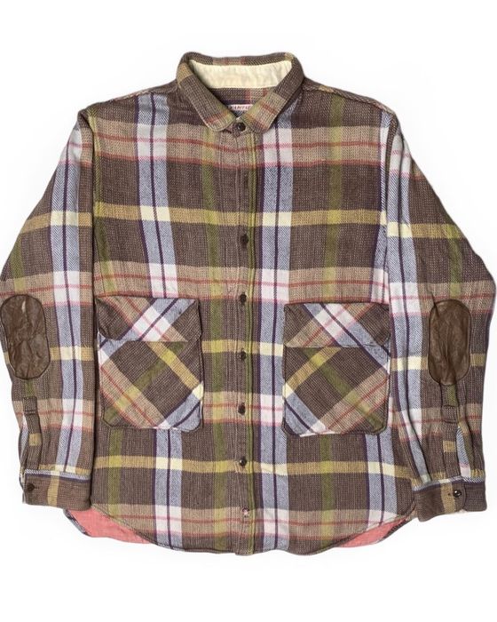 Kapital KAPITAL Flannel Shirt Jacket | Grailed