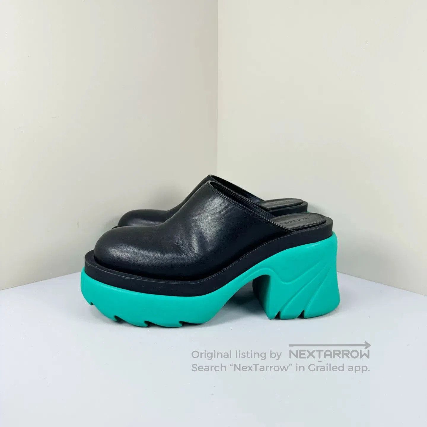 Bottega Veneta Bottega Veneta Platform Heel Mules. Size US 4 / IT 34 - 1 Thumbnail