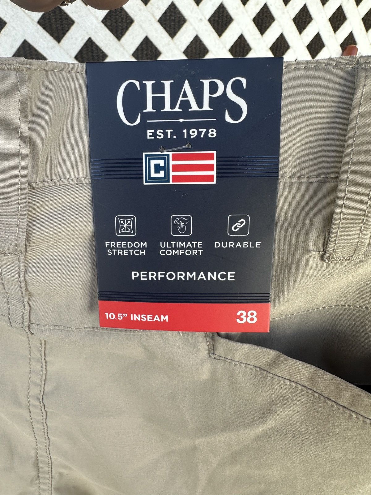 Chaps New Chaps Ralph Lauren Shorts Inseam 10.5 Men's 38 Beige Size US 38 / EU 54 - 4 Thumbnail