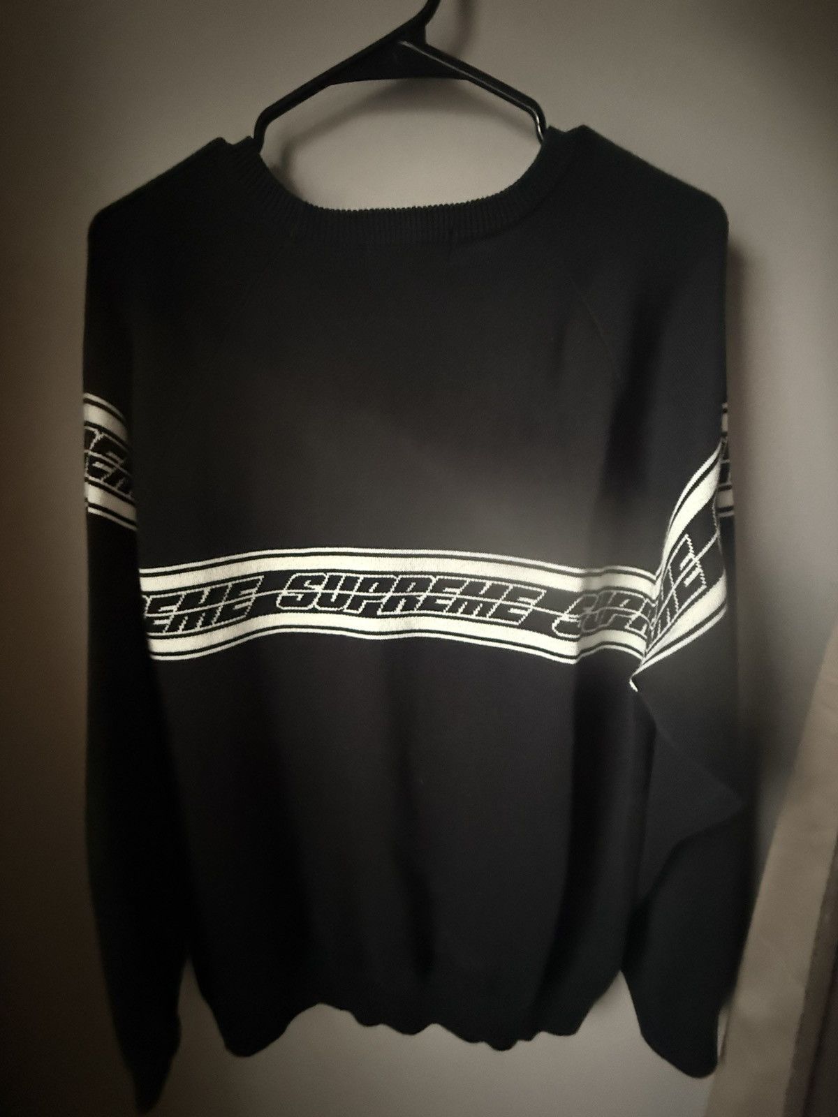 Supreme Supreme Striped Raglan Sweater Size US M / EU 48-50 / 2 - 4 Thumbnail