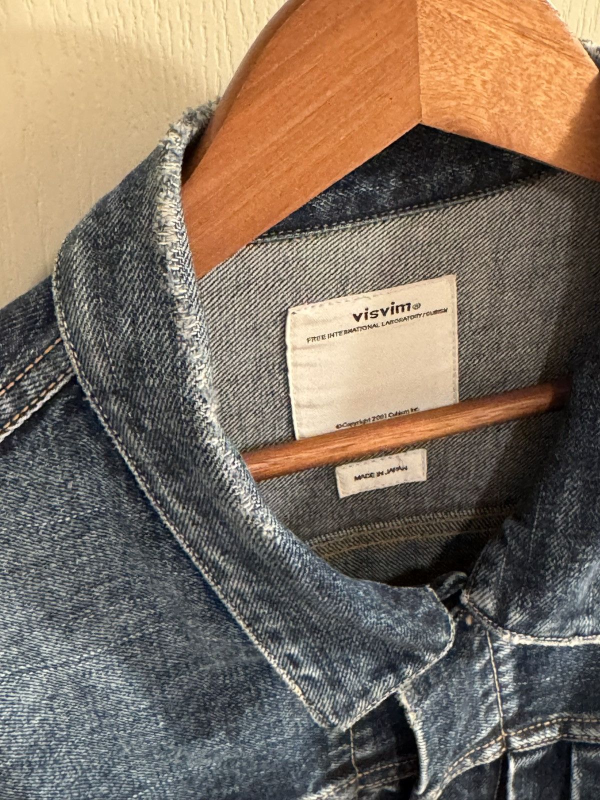 Visvim Visvim AW 23 Social Sculpture D1010 Denim Jacket Size US M / EU 48-50 / 2 - 4 Thumbnail