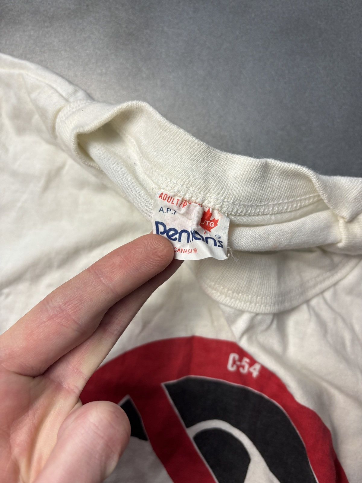 Vintage Vintage Political Protest Tee Kinda Sus Butt Sex Gay? Or No? Size US L / EU 52-54 / 3 - 5 Thumbnail