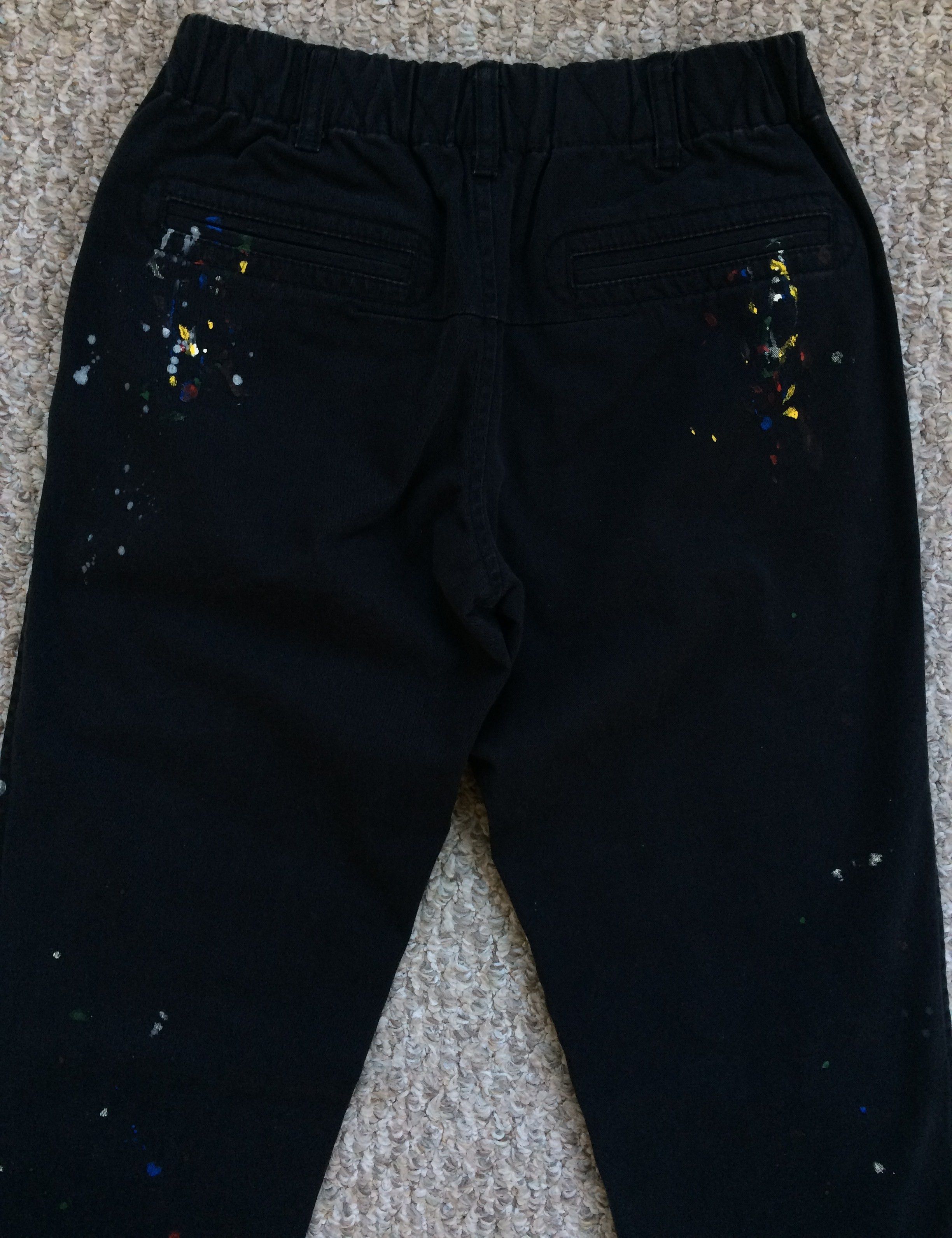 Number (N)ine FW08 Number (N)ine Painted Pants Size US 30 / EU 46 - 5 Thumbnail