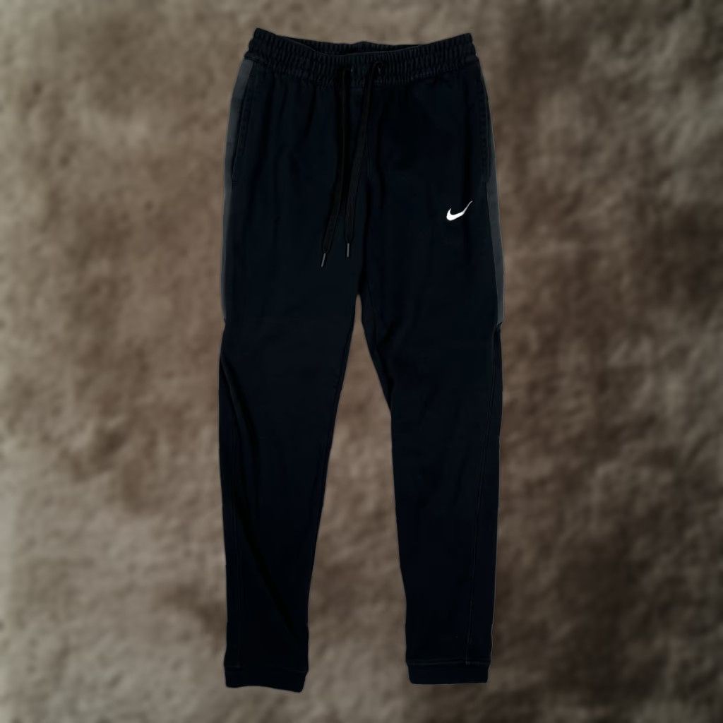 Nike Nike Therma-Fit Black Training Jogger Pants M Straight Leg Nike Mens Regular Size US 31 - 1 Thumbnail