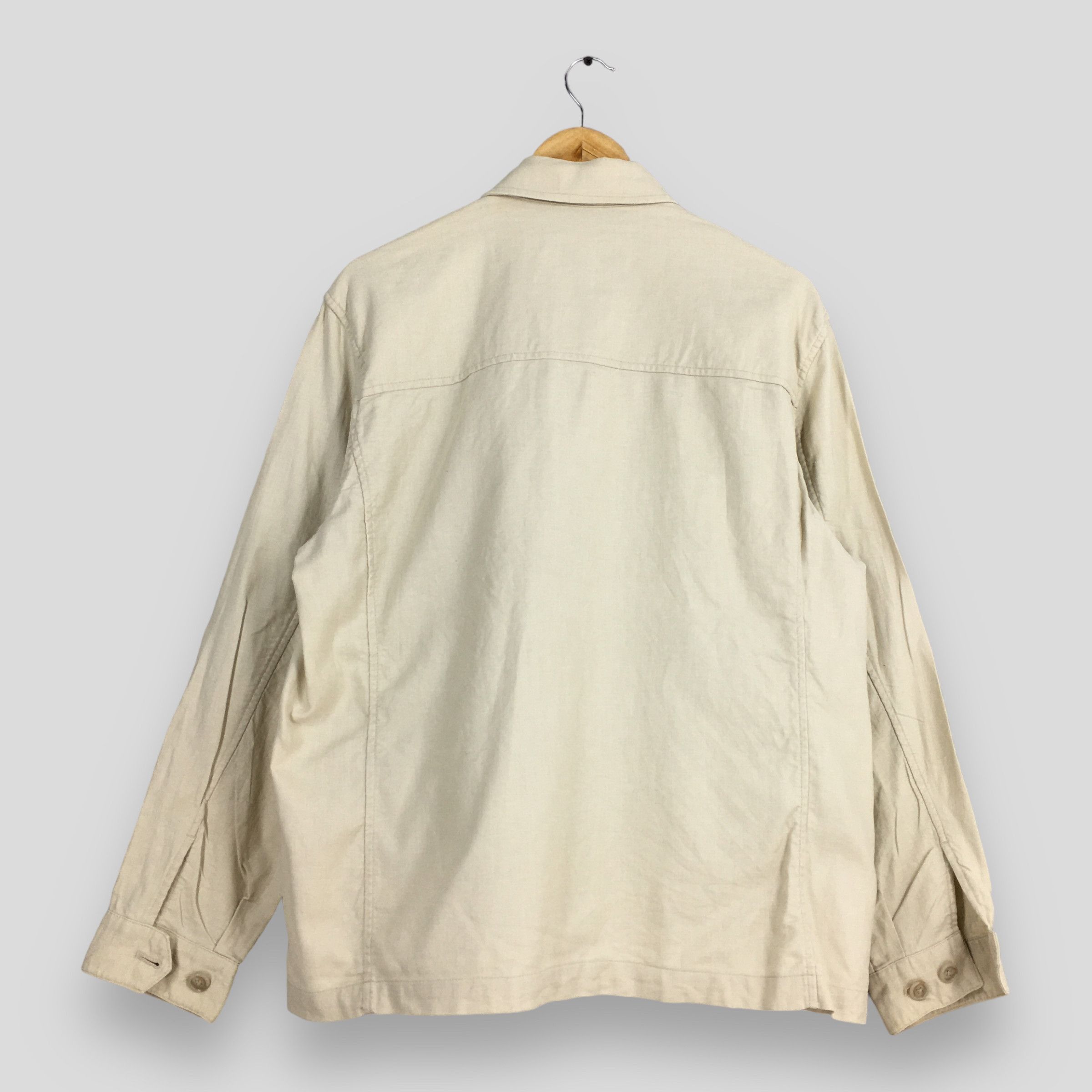 Kansai Yamamoto Sissy Kansai Yamamoto Herringbone Stripe Denim Jacket Large Size US L / EU 52-54 / 3 - 8 Thumbnail