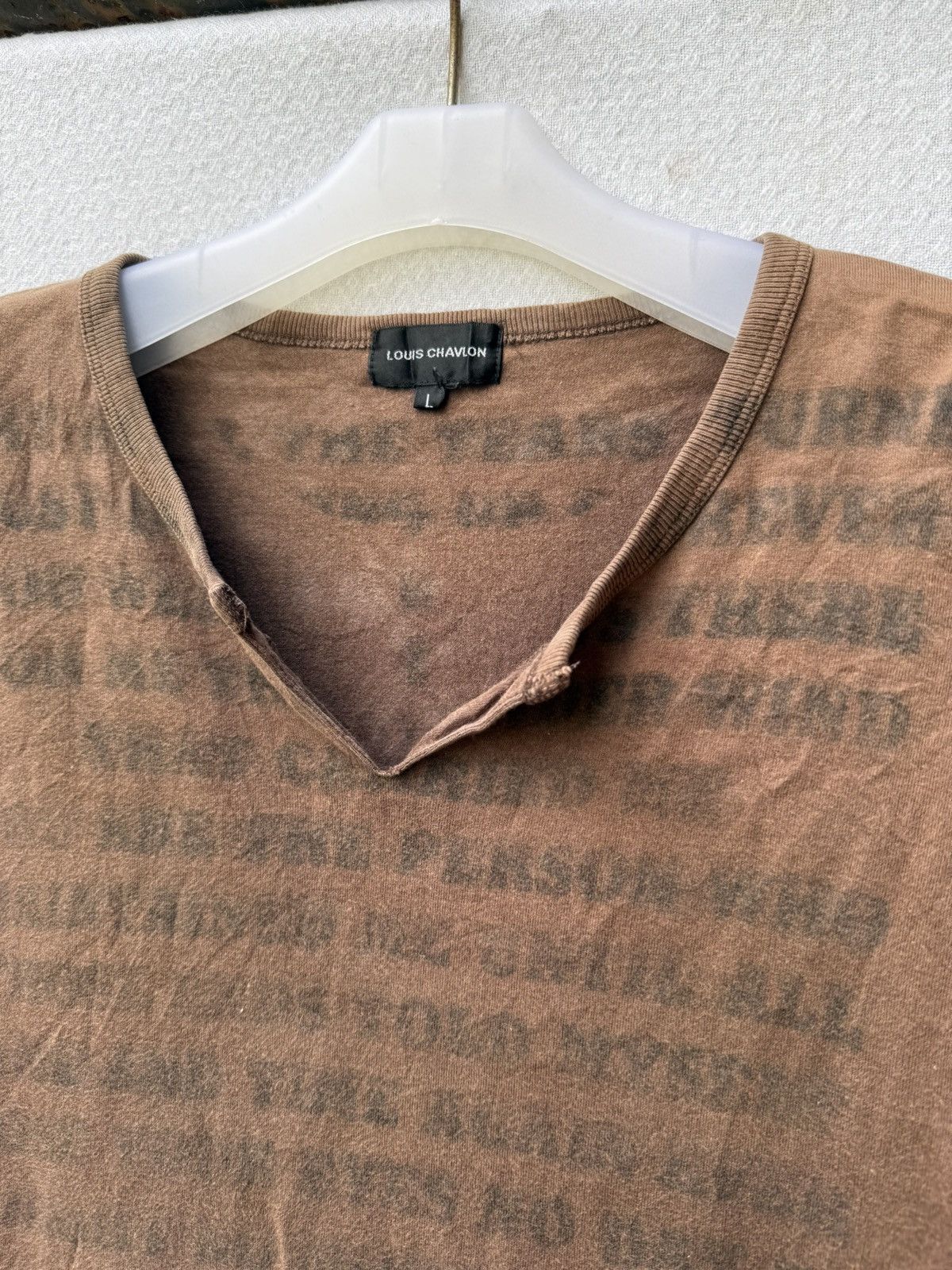 Hysteric Glamour Louis chavlon poem longsleeve Size US L / EU 52-54 / 3 - 4 Thumbnail