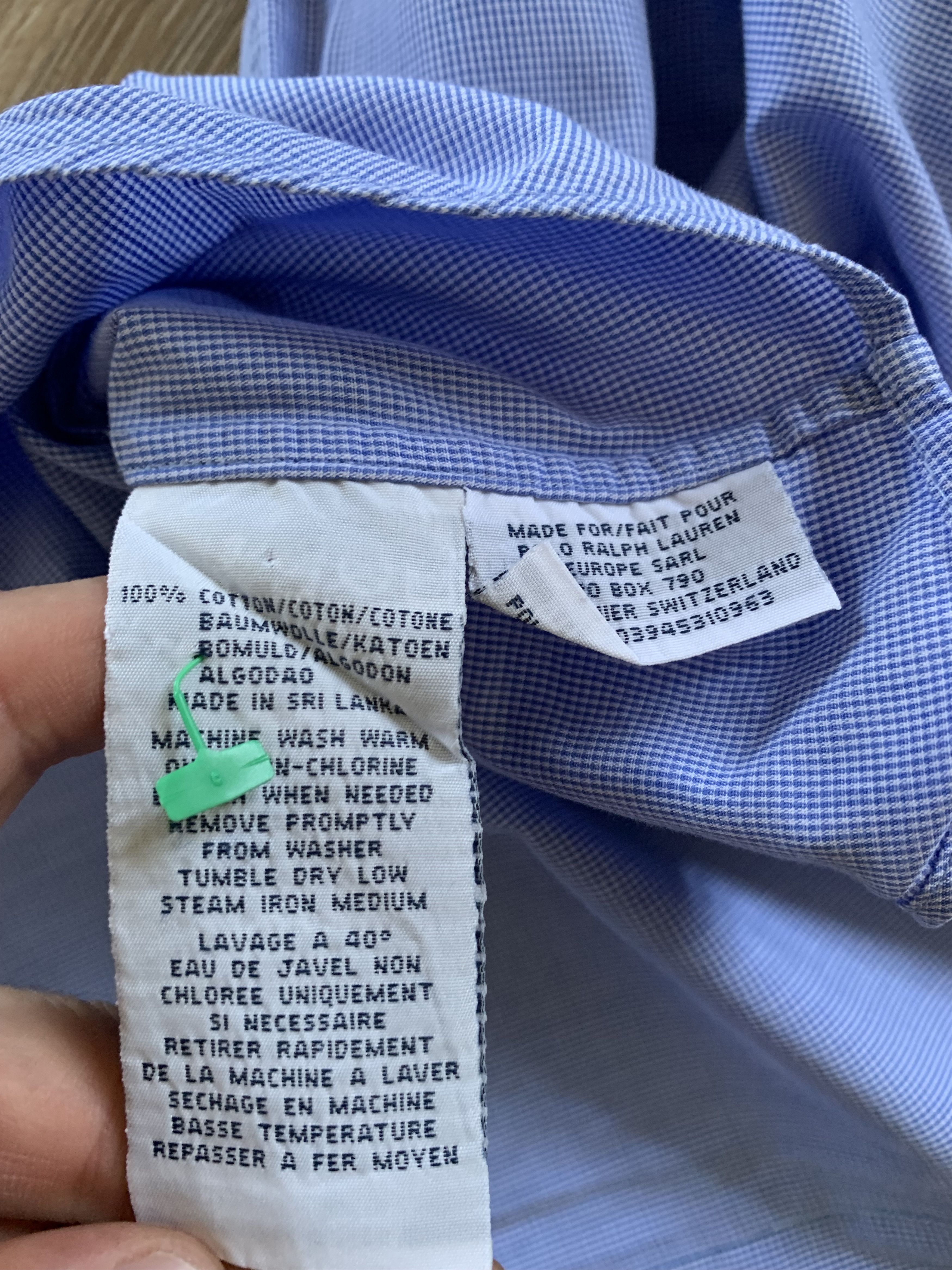 Polo Ralph Lauren × Ralph Lauren × Vintage Polo Ralph Lauren Vintage Cotton Blake Short Sleeve Shirt Size US XL / EU 56 / 4 - 7 Thumbnail