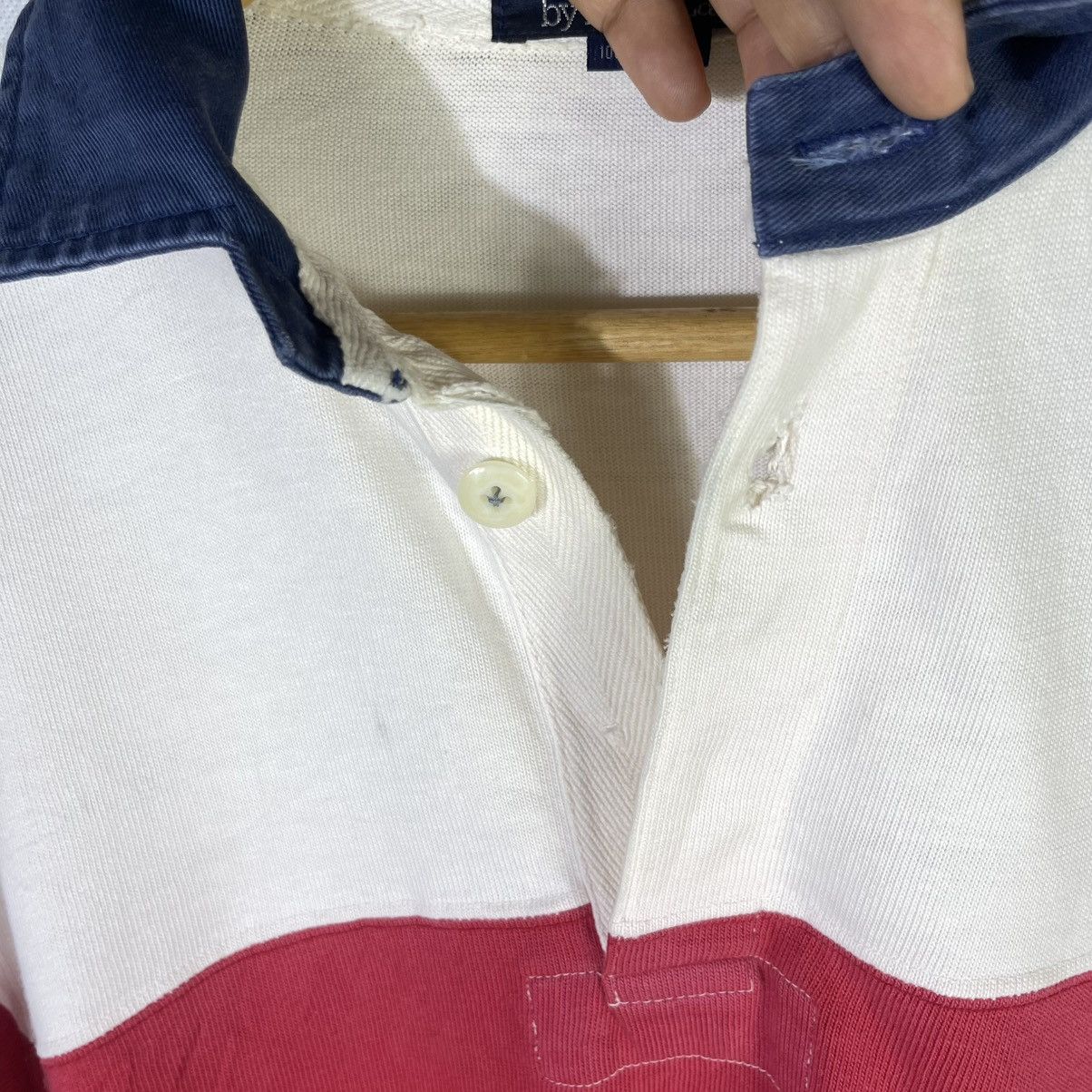 Ralph Lauren Vintage Polo CP RL-92 Ralph Lauren Rugby Long Sleeve Shirt Size US M / EU 48-50 / 2 - 6 Thumbnail