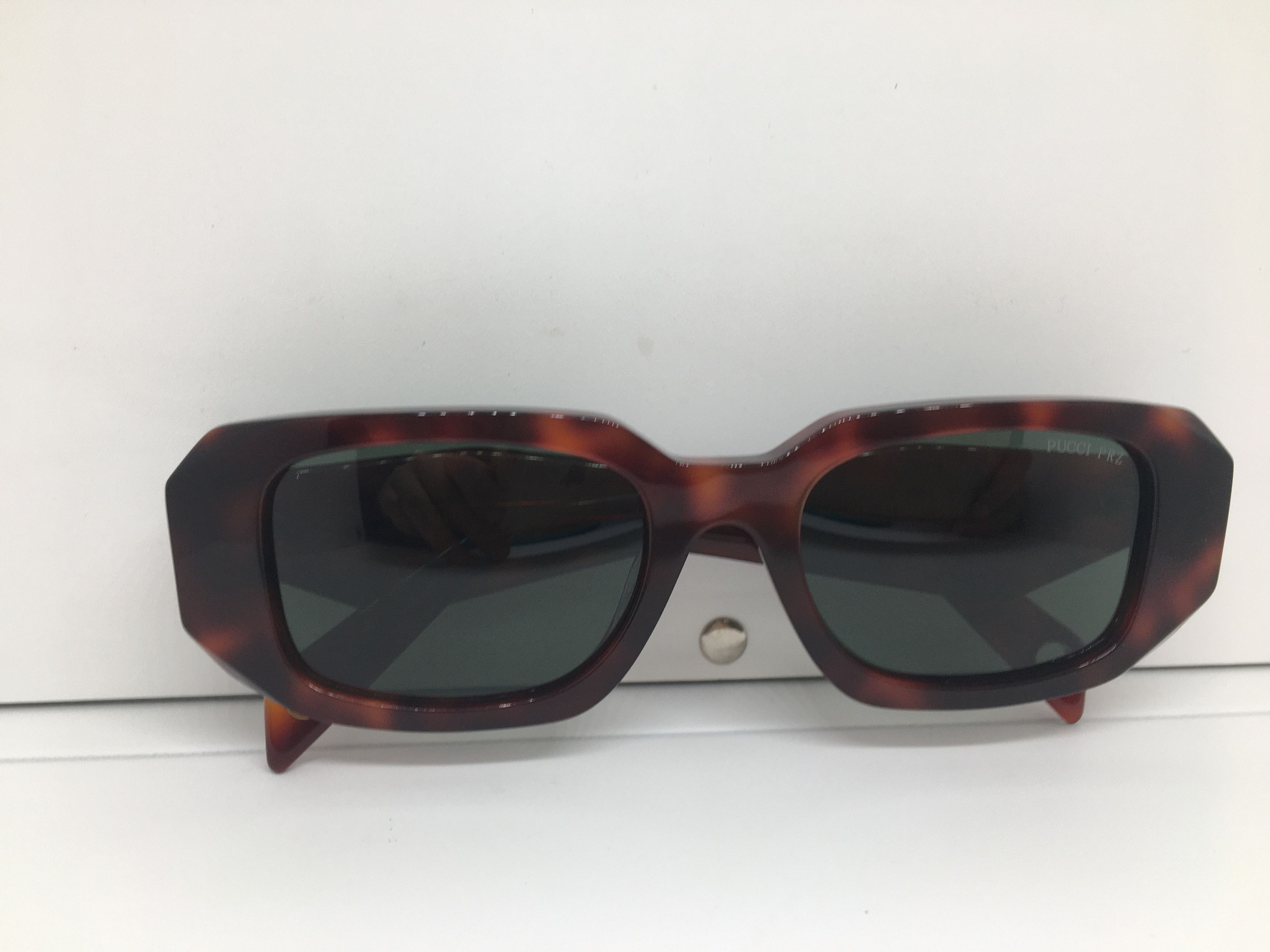 Emilio Pucci Emilio Pucci Tortoise Acetate Sunglasses Frame Italy Size ONE SIZE - 9 Thumbnail