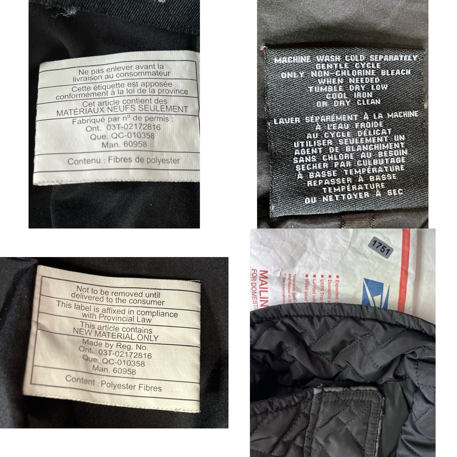 Cole Haan Cole Haan Signature Women's Jacket S/P Black Quilted Winter Jacket See Trim Pics Size S / US 4 / IT 40 - 9 Thumbnail