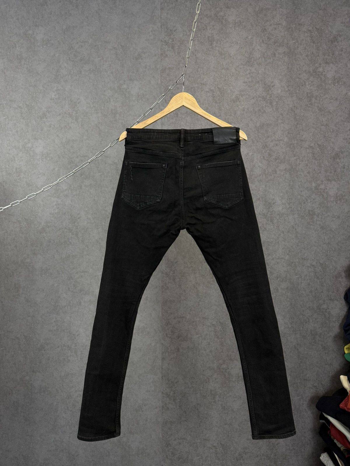 Allsaints Allsaints designer cigarette distressed denim jeans Size US 32 / EU 48 - 6 Thumbnail