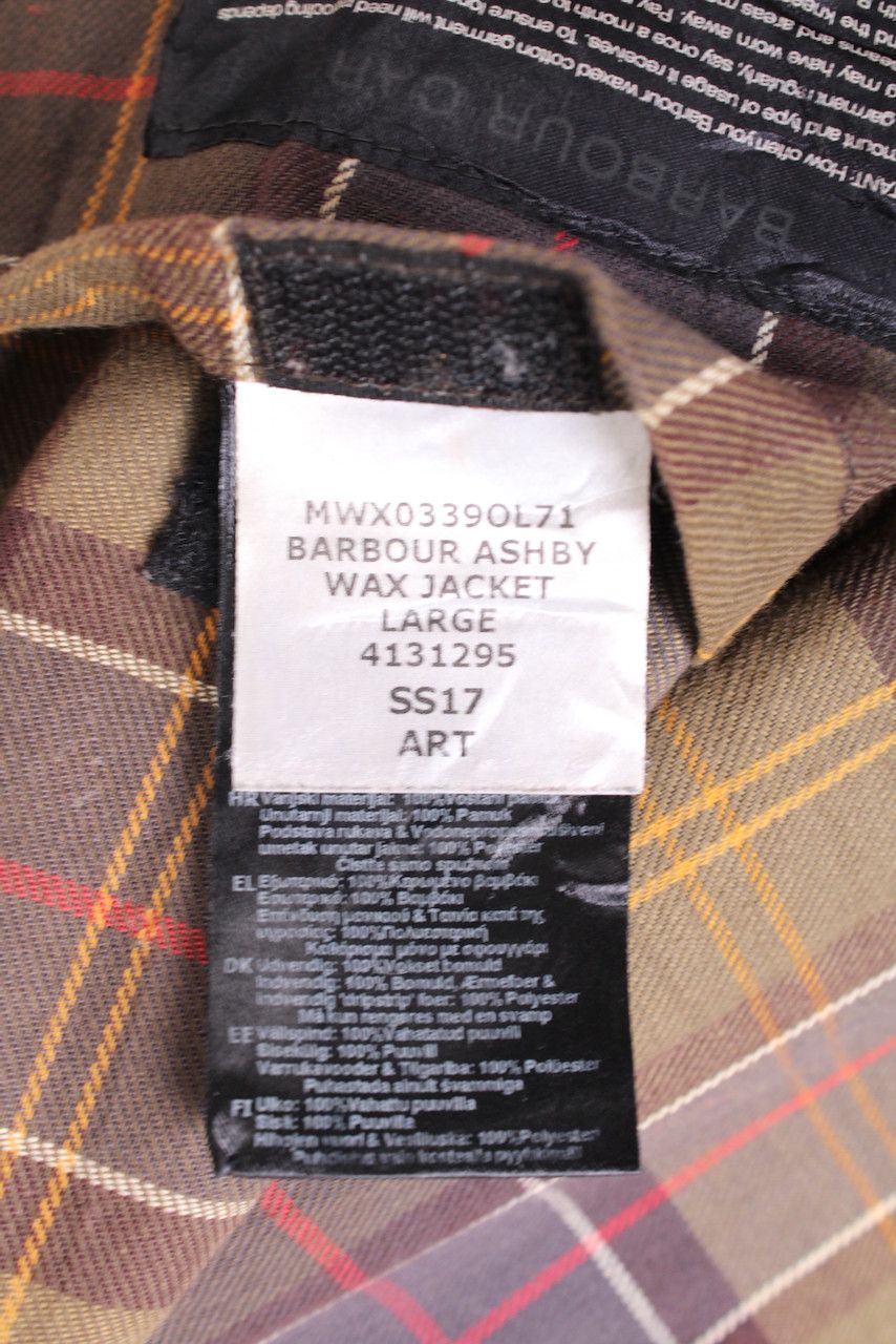 Barbour Barbour Ashby Wax Jacket Green Large Size US L / EU 52-54 / 3 - 8 Thumbnail