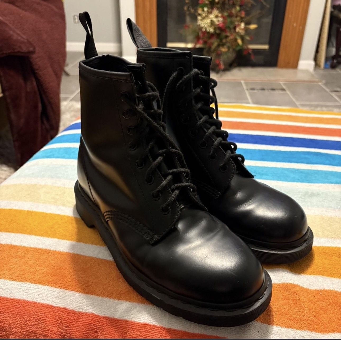 Dr. Martens Dr. Martens combat boots Size US 9 / EU 42 - 1 Thumbnail