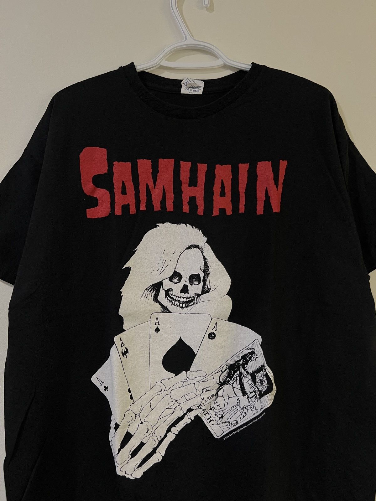 Band Tees × Vintage Vintage Y2K Samhain Rock Band Tee Size US XL / EU 56 / 4 - 2 Thumbnail