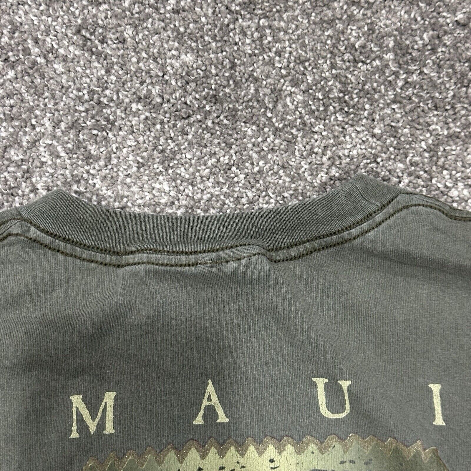 AAA VTG Maui Legends Graphic Short Sleeve Tee Shirt Green Size L Size US L / EU 52-54 / 3 - 8 Thumbnail