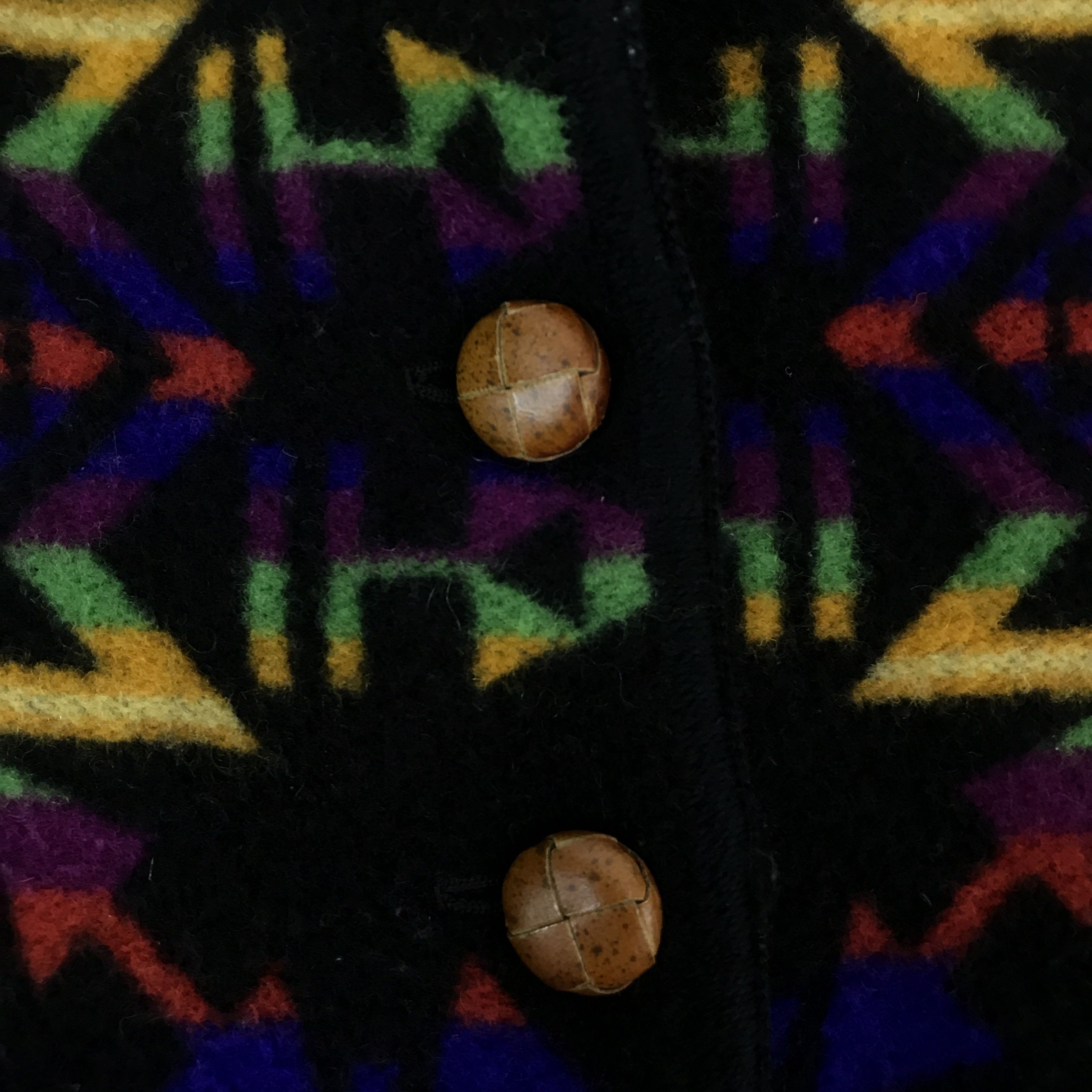 United Colors Of Benetton VTG UNITED COLORS OF BENETTON NAVAJO VEST Size US M / EU 48-50 / 2 - 8 Thumbnail
