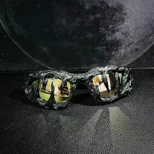 Japanese Brand × Vintage Street ins style handmade custom avant-garde sunglasses Size ONE SIZE - 3 Thumbnail