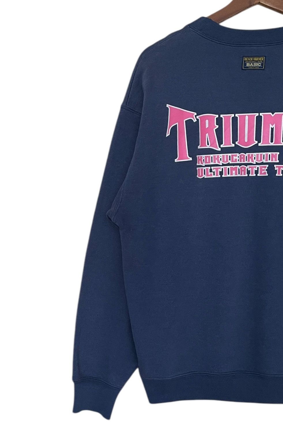 Vintage Vintage Japanese Brand Bench Warmer Triumph Sweatshirt 2000s Size US L / EU 52-54 / 3 - 7 Thumbnail